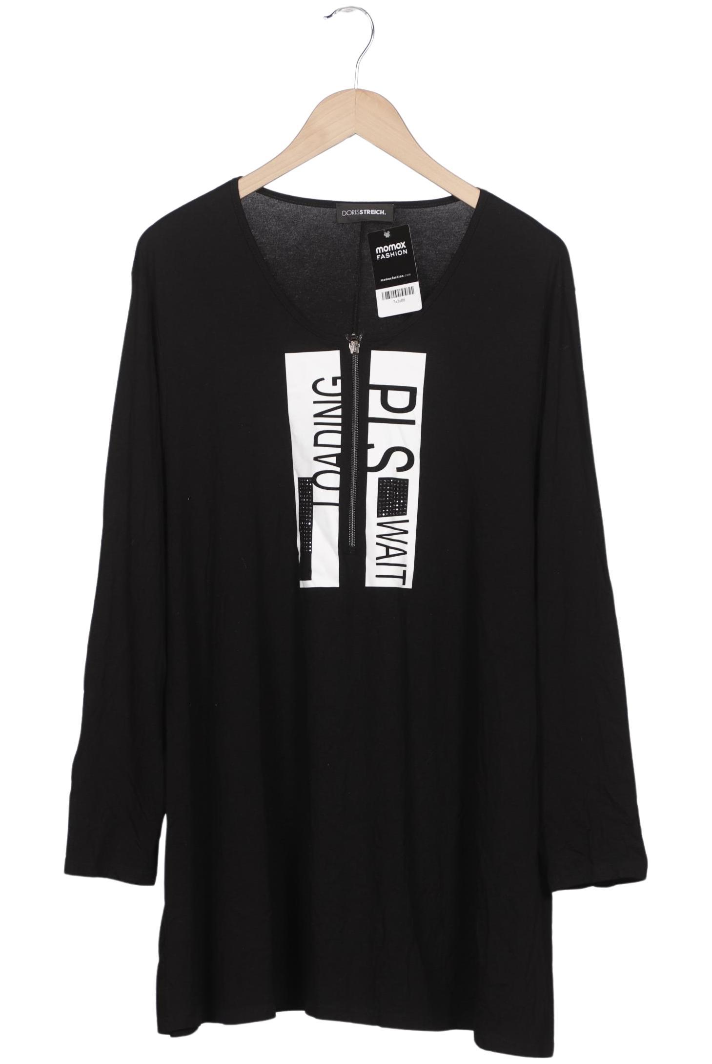 

Doris Streich Damen Langarmshirt, schwarz, Gr. 50