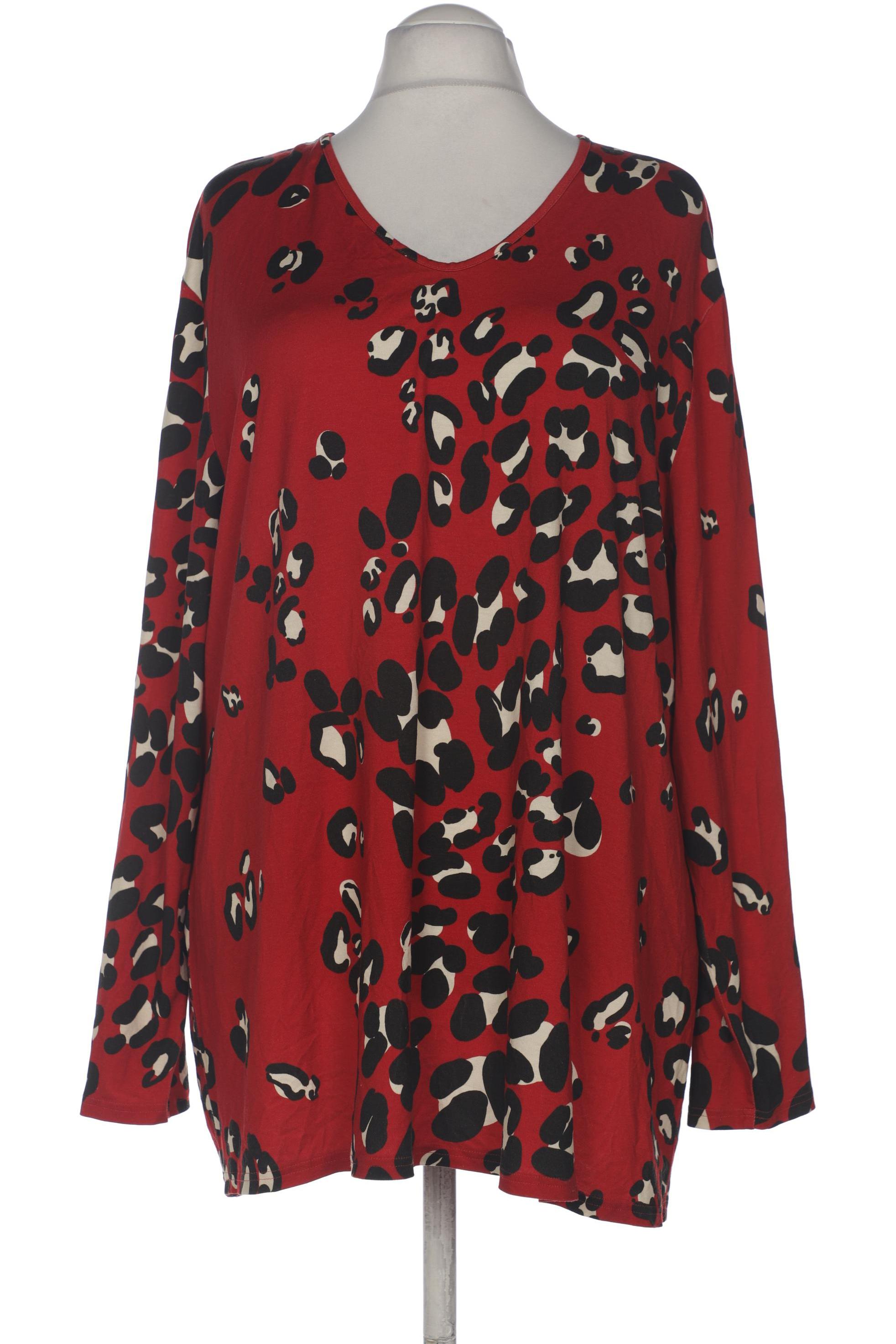 

Doris Streich Damen Langarmshirt, rot, Gr. 54