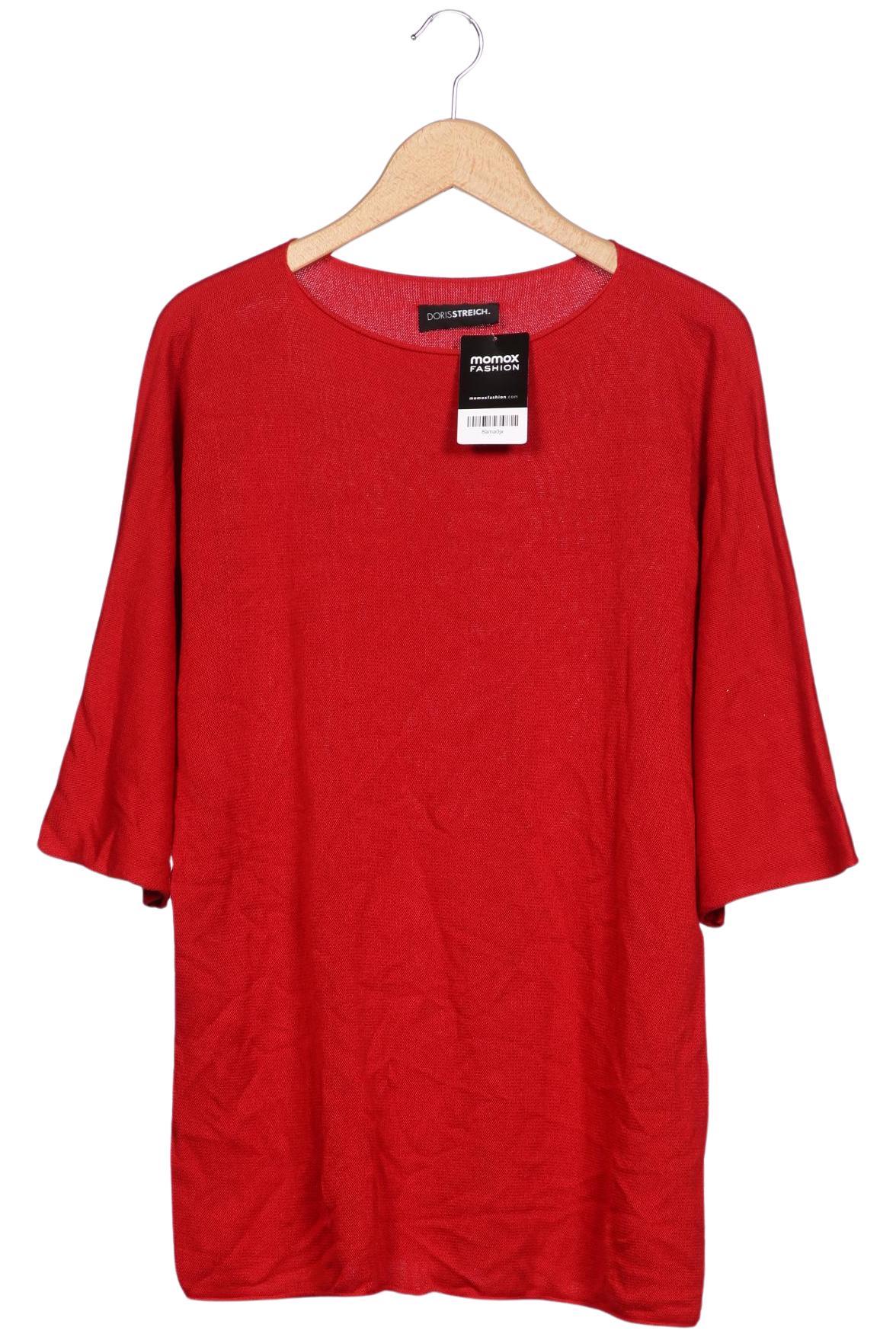 

Doris Streich Damen Pullover, rot, Gr. 46