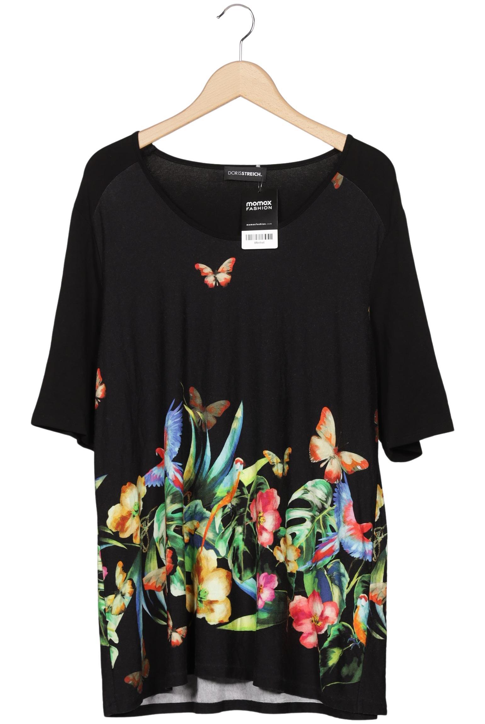 

Doris Streich Damen T-Shirt, schwarz, Gr. 48