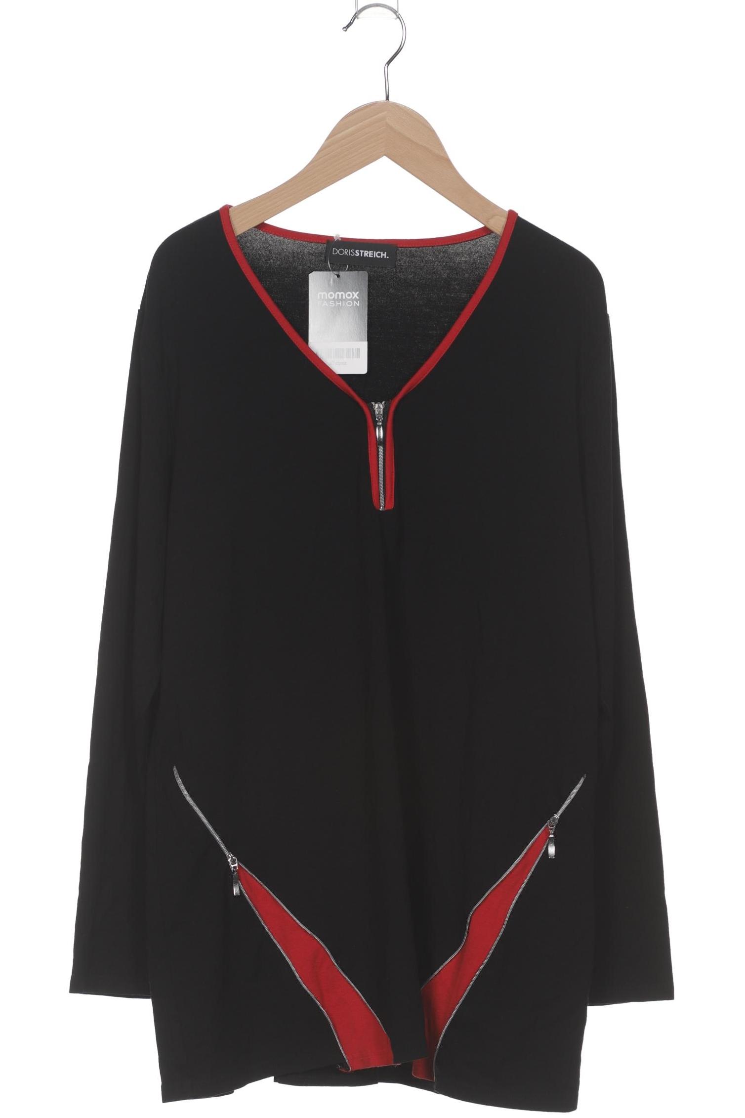 

Doris Streich Damen Langarmshirt, schwarz, Gr. 40