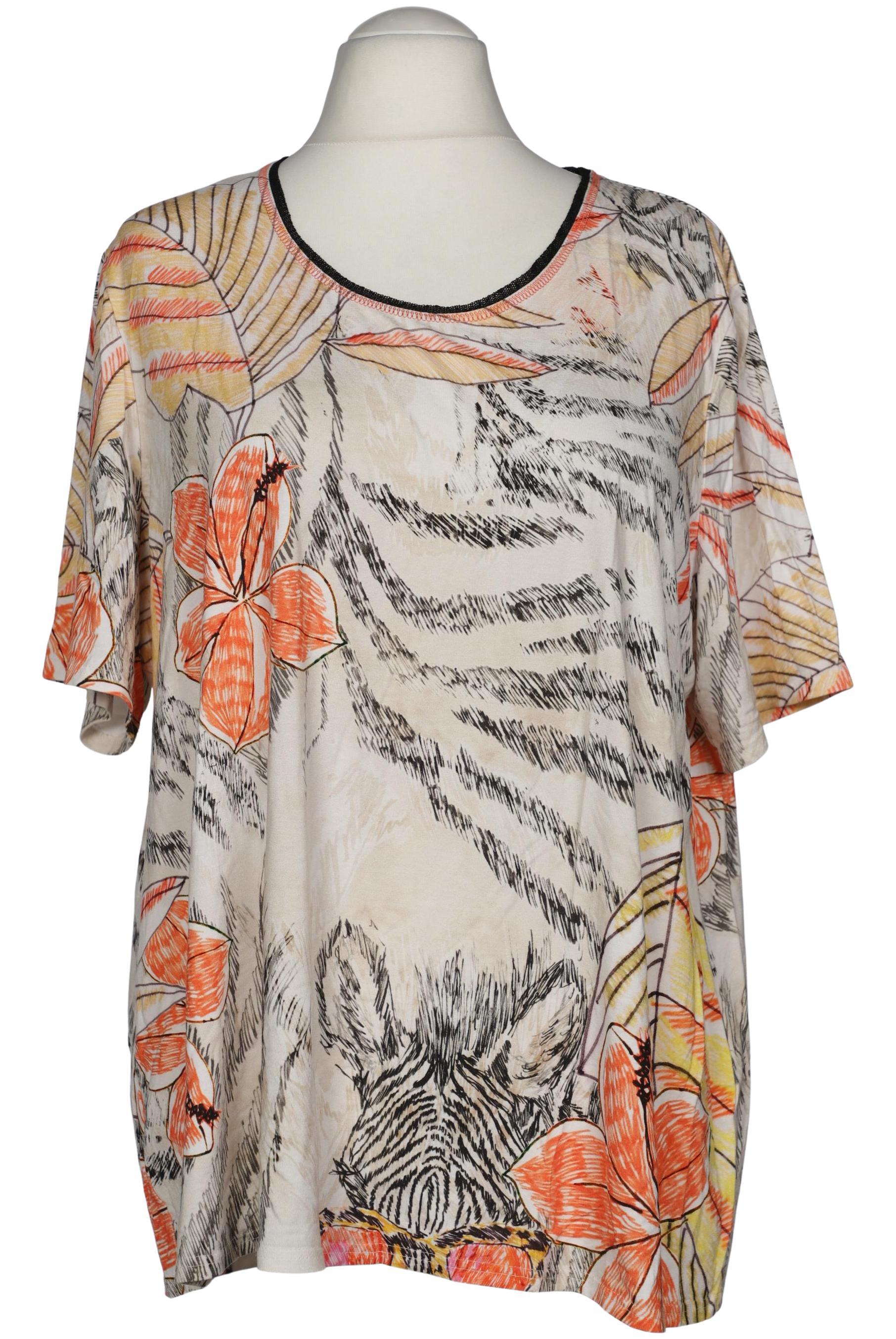 

Doris Streich Damen T-Shirt, cremeweiß, Gr. 54
