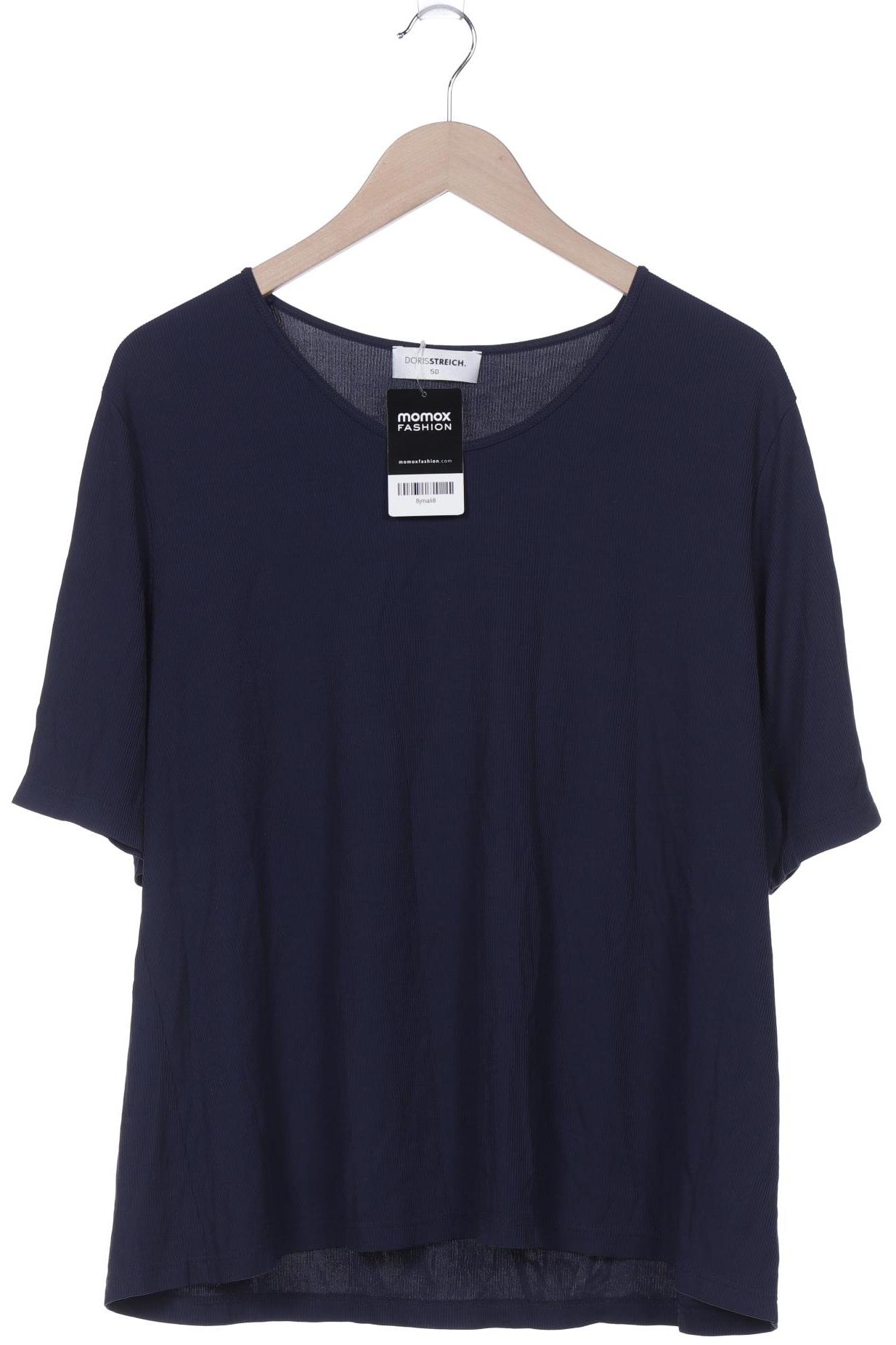 

Doris Streich Damen T-Shirt, marineblau, Gr. 50