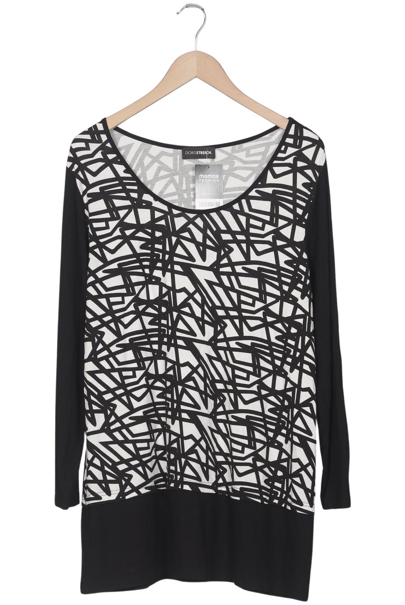 

Doris Streich Damen Langarmshirt, mehrfarbig, Gr. 44