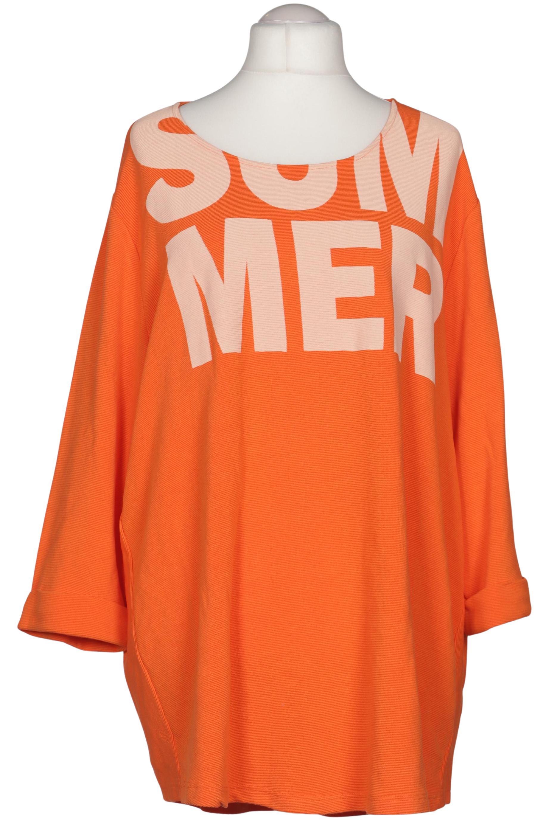 

Doris Streich Damen Langarmshirt, orange, Gr. 54