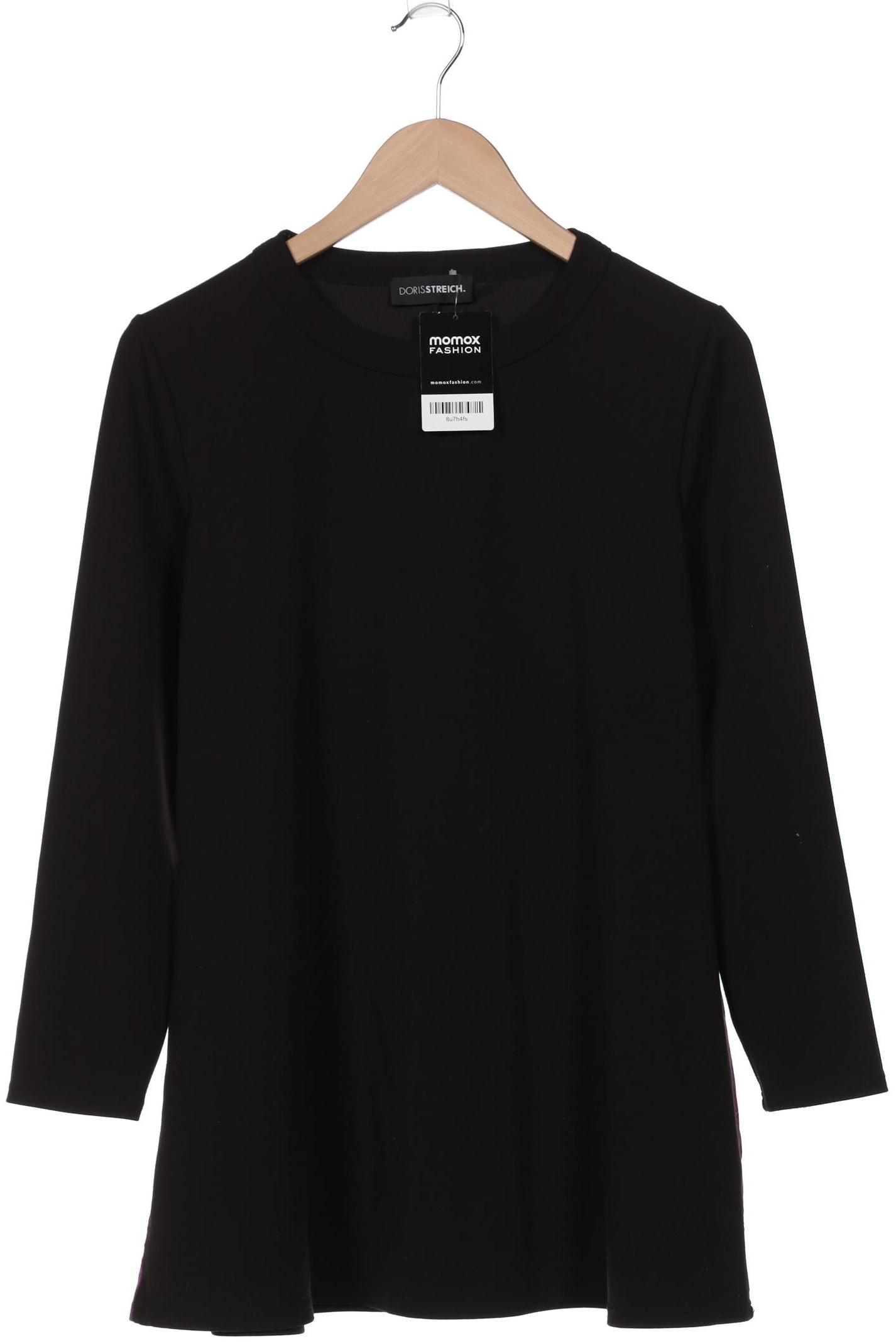 

Doris Streich Damen Langarmshirt, schwarz, Gr. 42