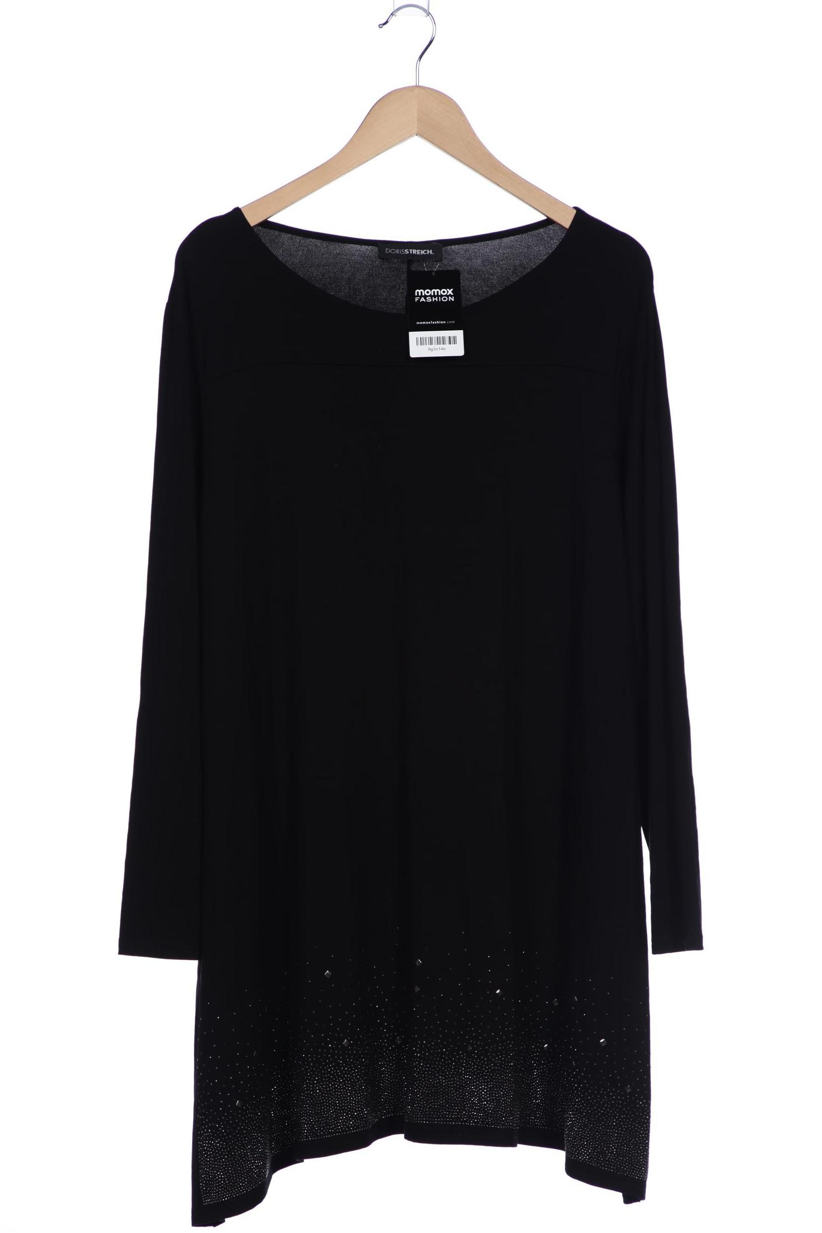 

Doris Streich Damen Langarmshirt, schwarz, Gr. 46