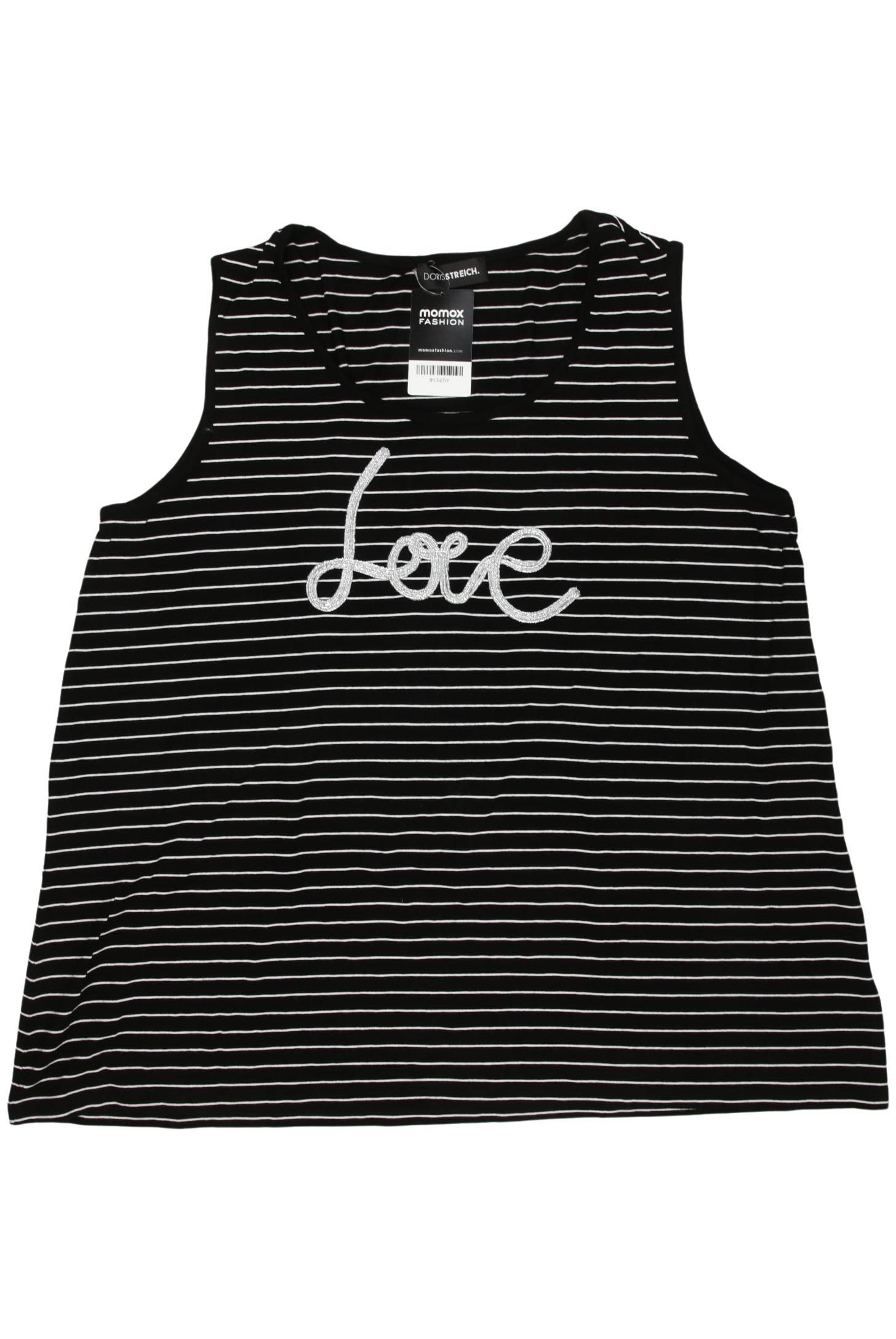 

Doris Streich Damen Top, schwarz, Gr. 52