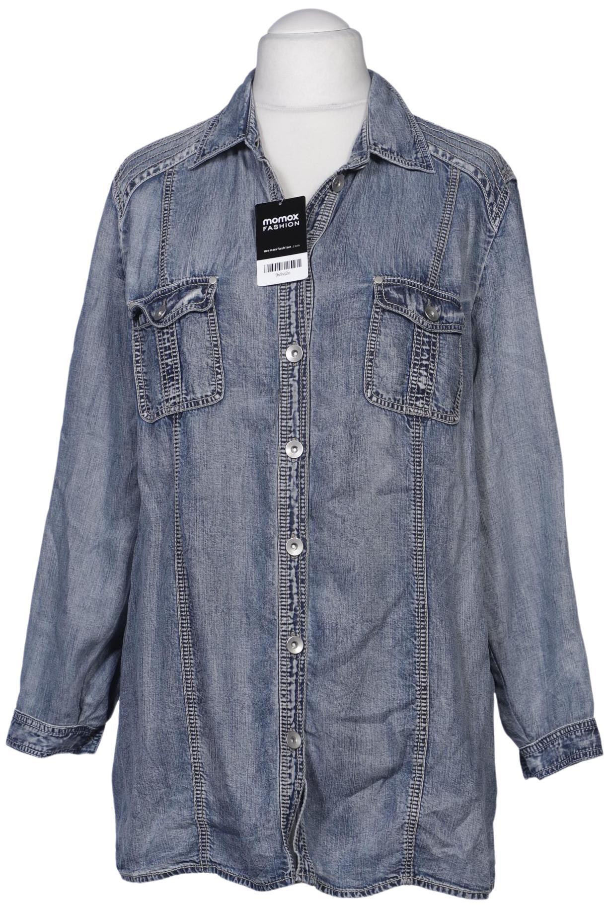 

Doris Streich Damen Bluse, blau, Gr. 46