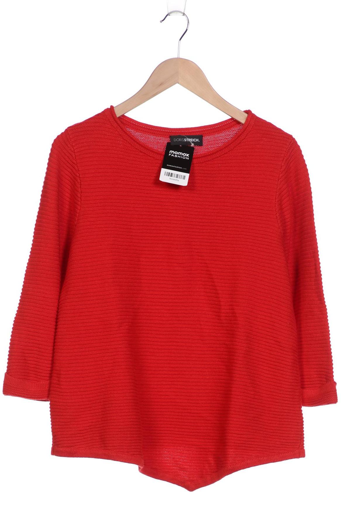 

Doris Streich Damen Pullover, rot, Gr. 40