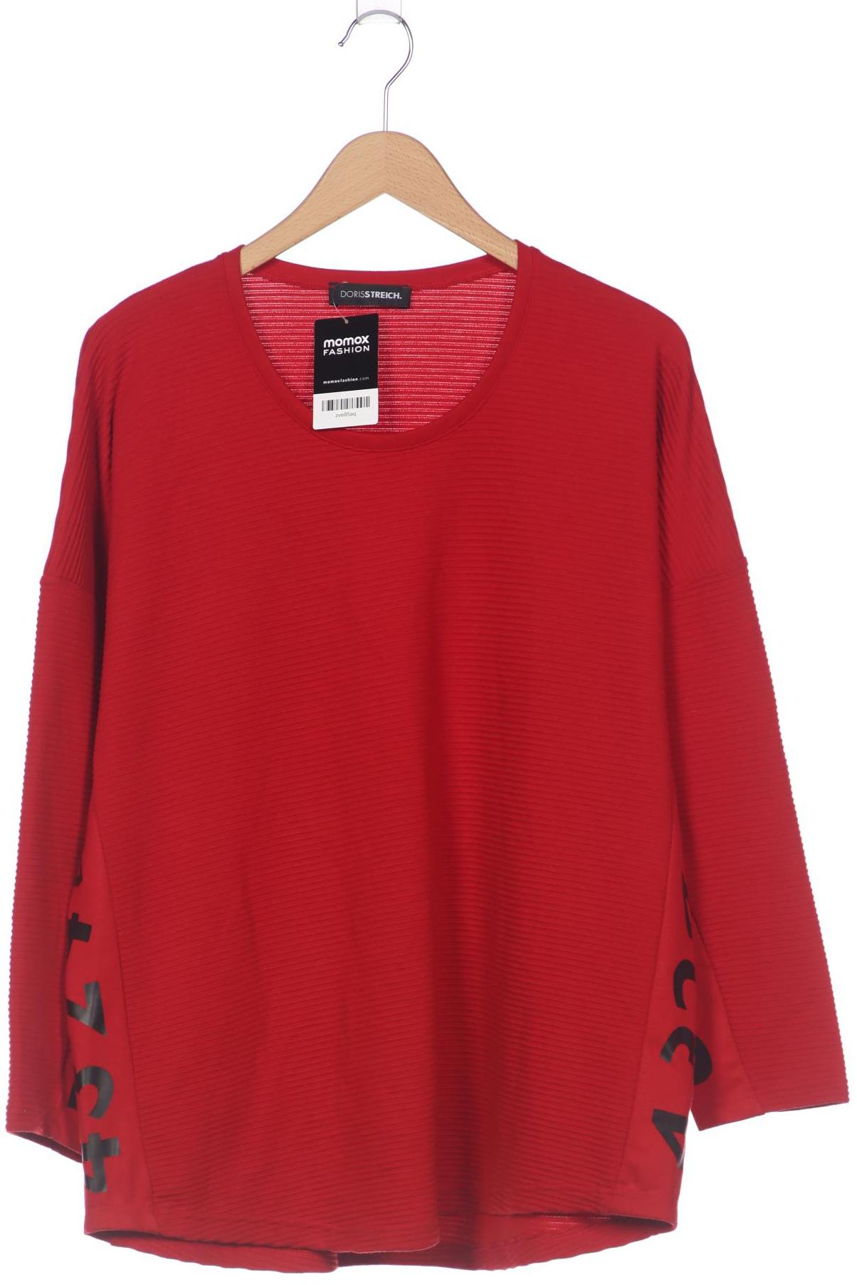 

Doris Streich Damen Sweatshirt, rot, Gr. 44