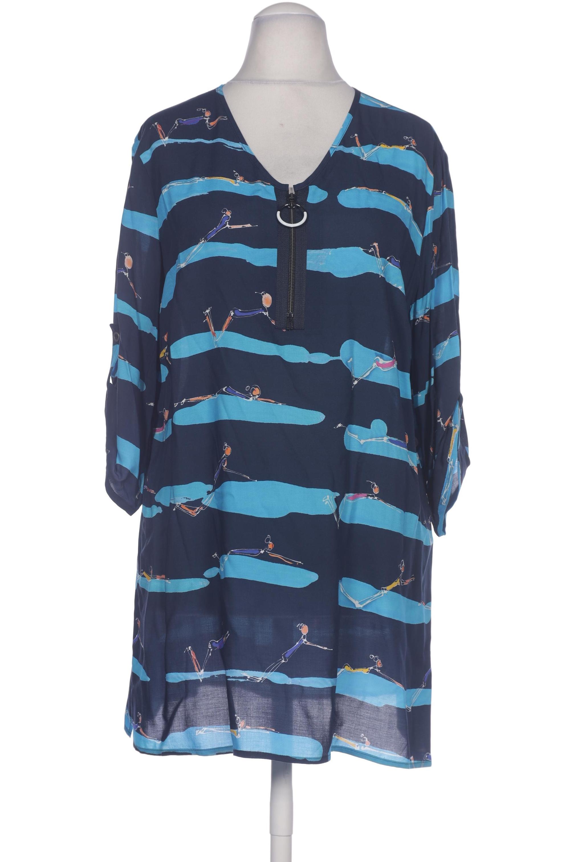 

Doris Streich Damen Bluse, marineblau, Gr. 42