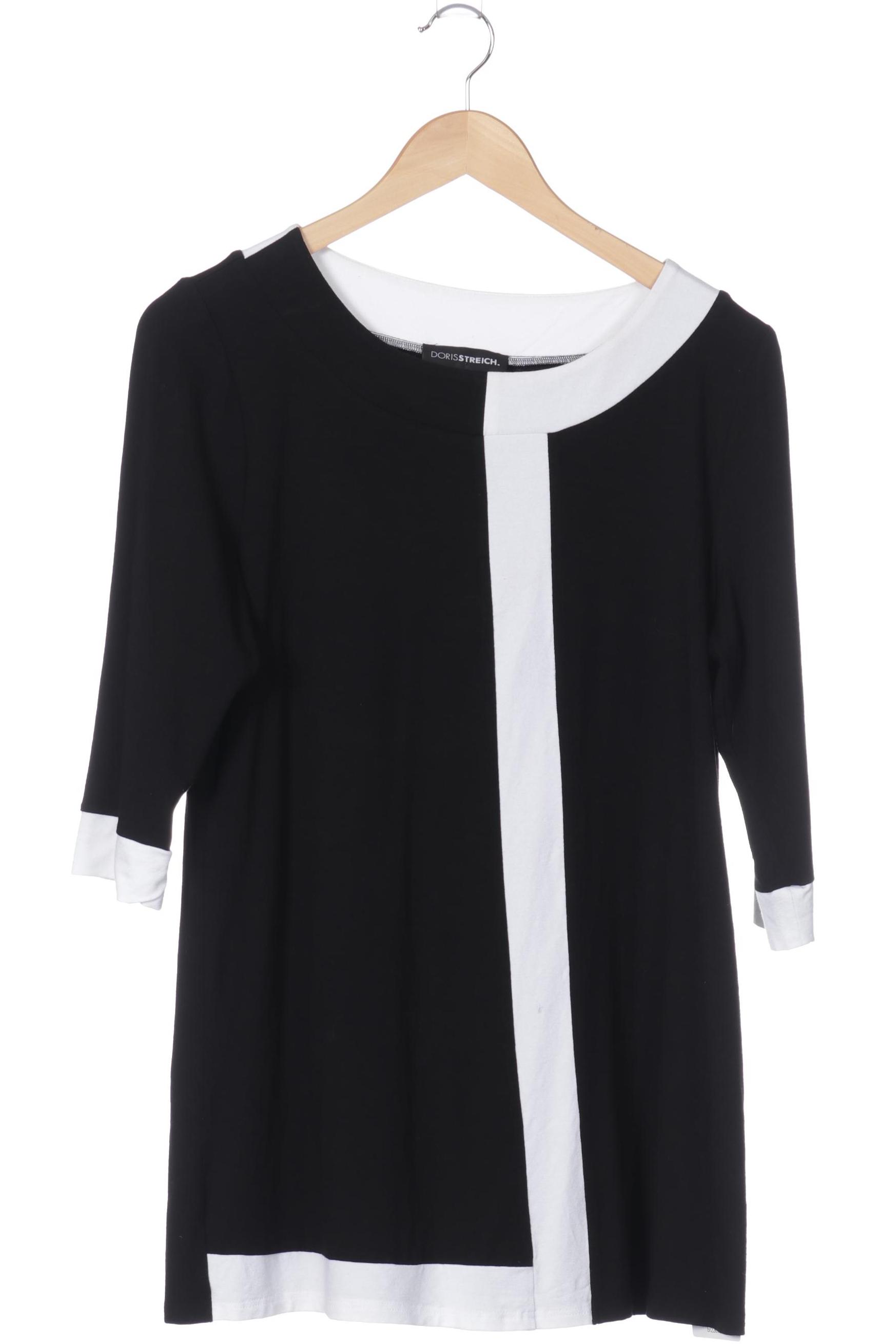

Doris Streich Damen Langarmshirt, schwarz, Gr. 40