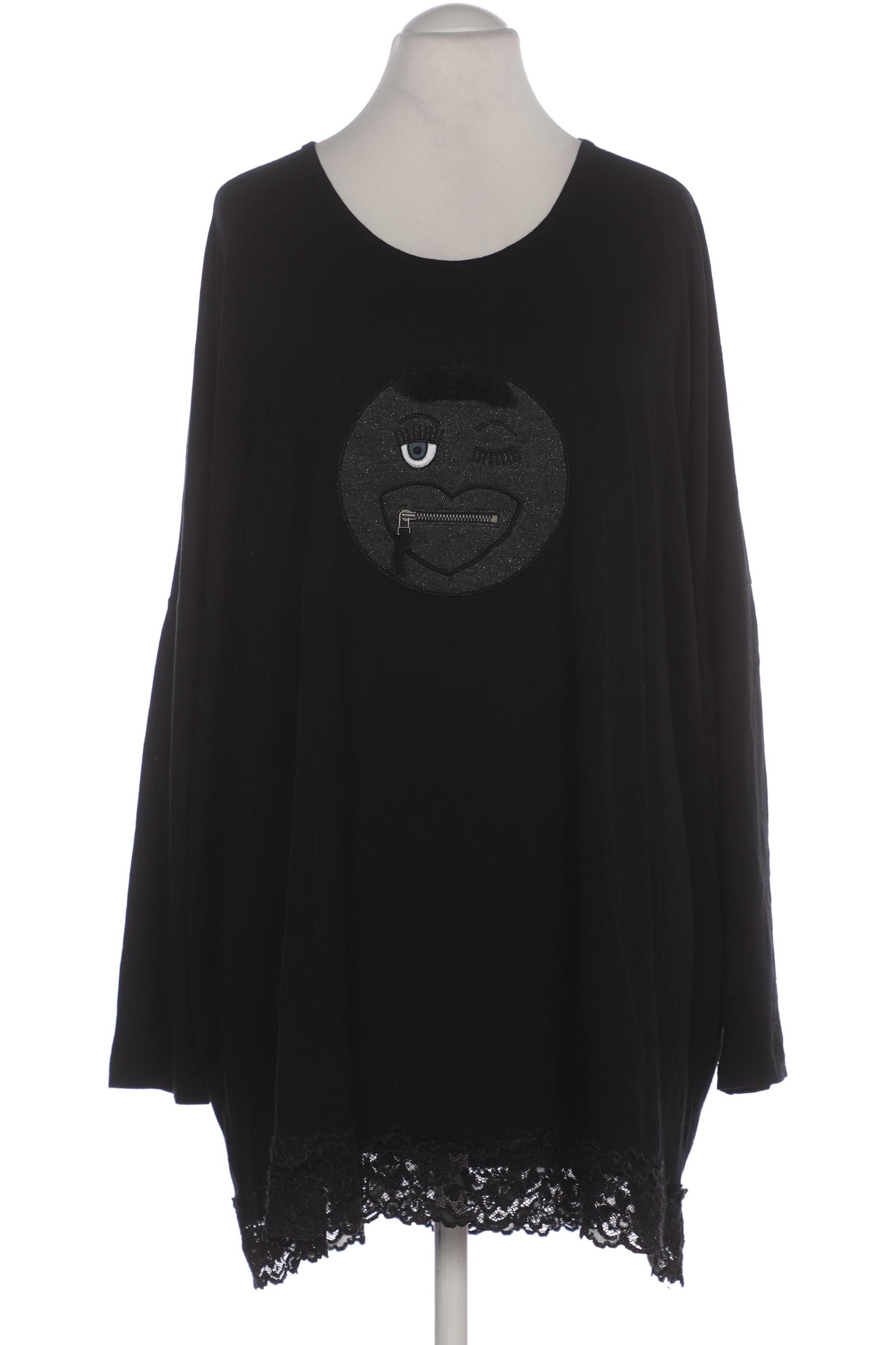 

Doris Streich Damen Langarmshirt, schwarz, Gr. 56