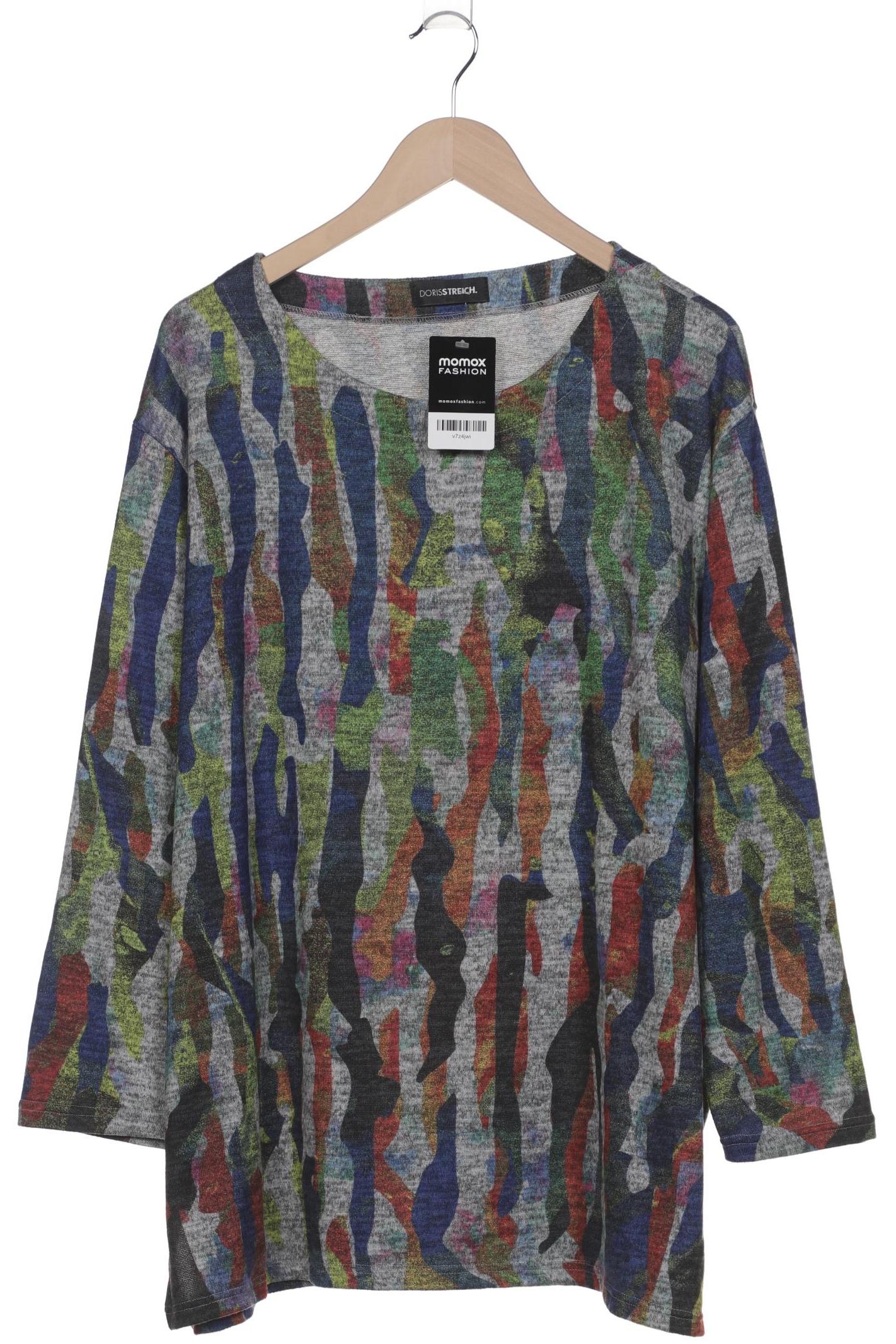 

Doris Streich Damen Langarmshirt, mehrfarbig, Gr. 52