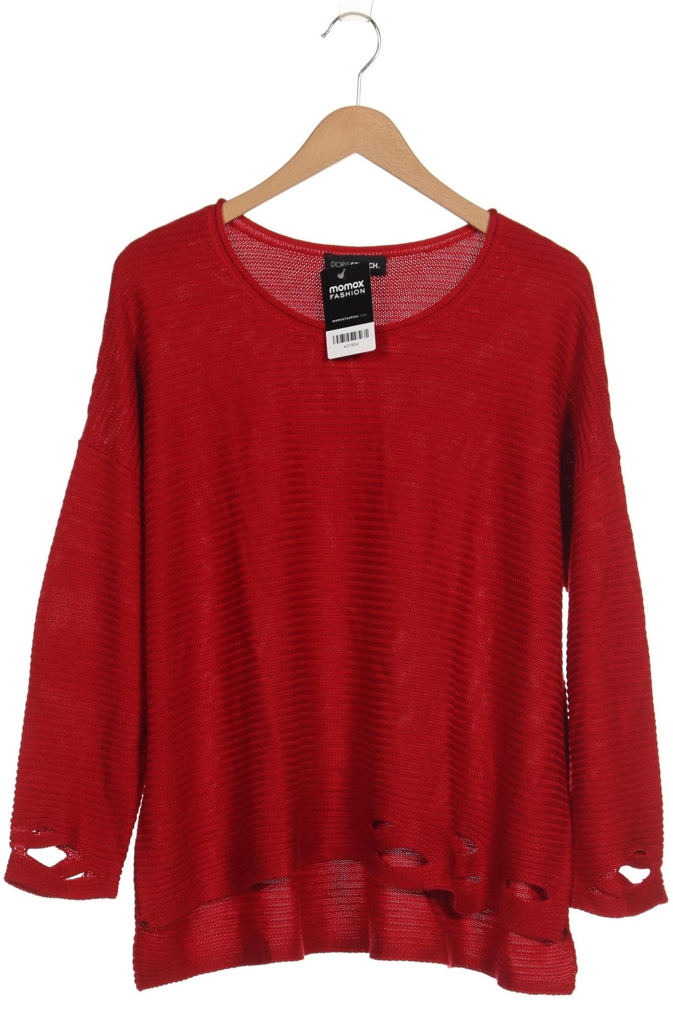 

Doris Streich Damen Pullover, rot, Gr. 42