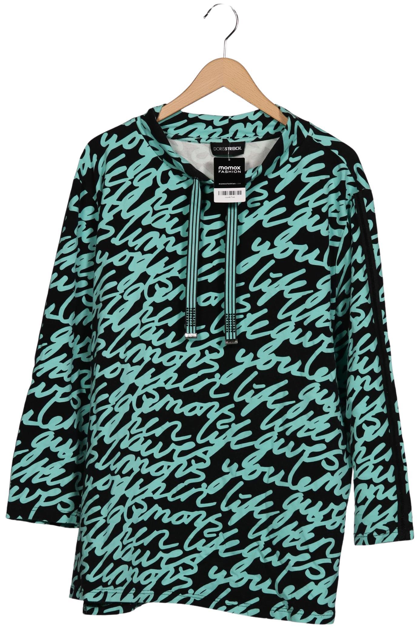 

Doris Streich Damen Sweatshirt, türkis, Gr. 52