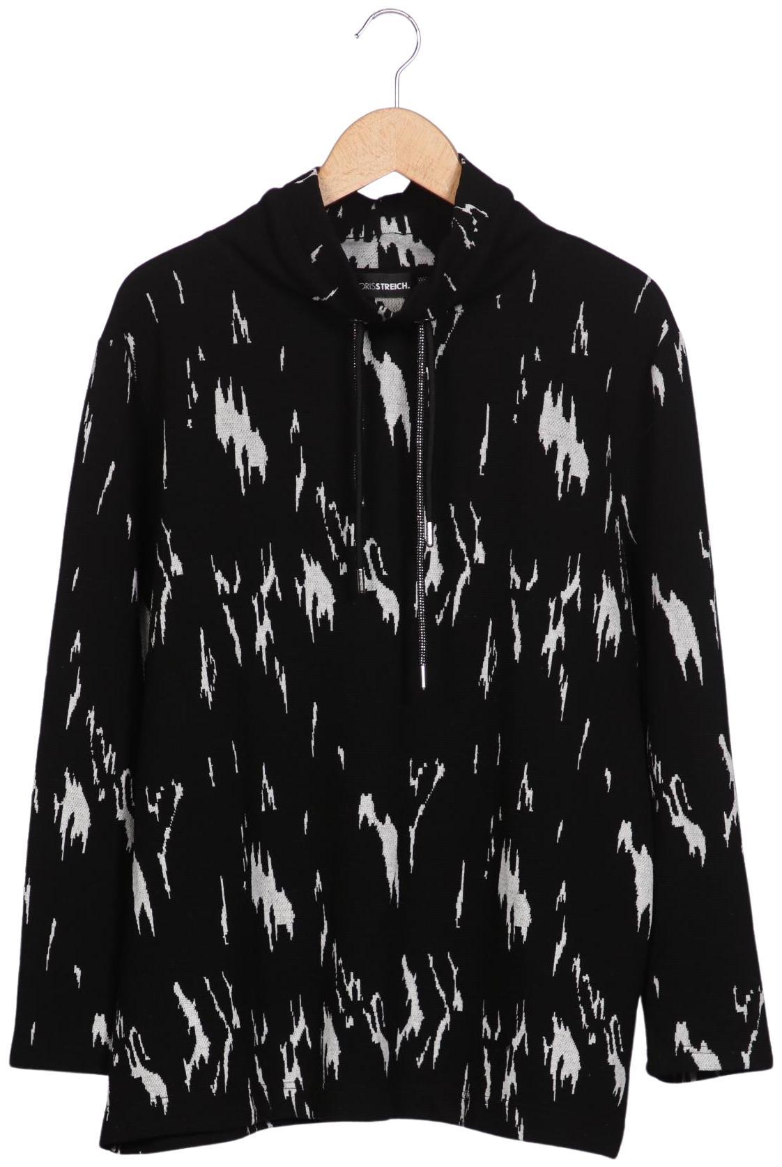 

Doris Streich Damen Sweatshirt, schwarz, Gr. 44