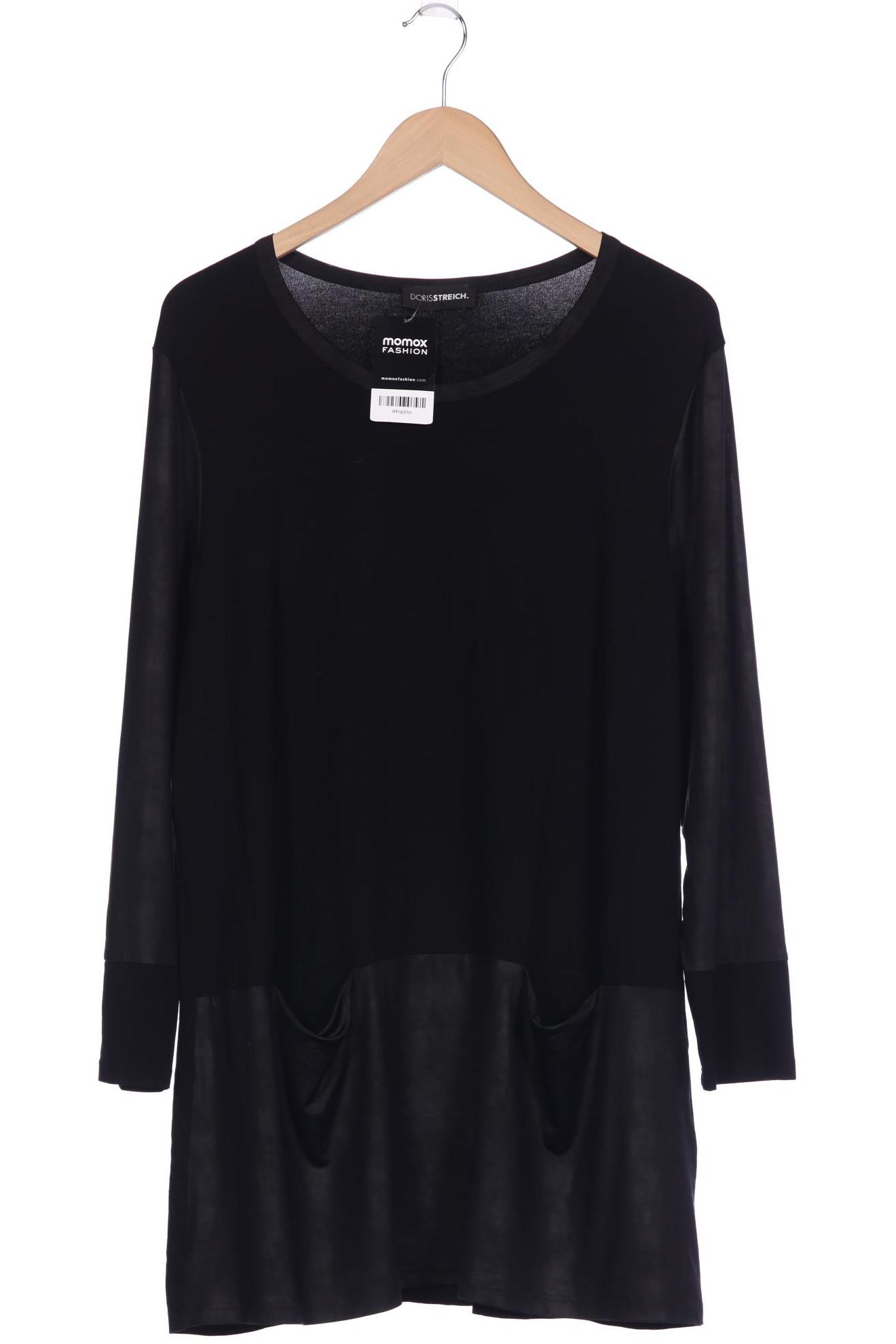 

Doris Streich Damen Langarmshirt, schwarz