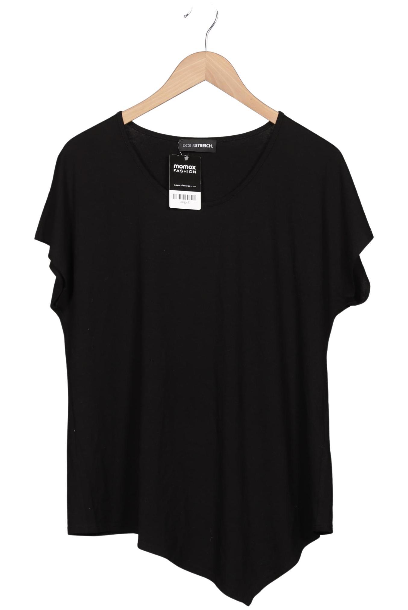 

Doris Streich Damen T-Shirt, schwarz, Gr. 44