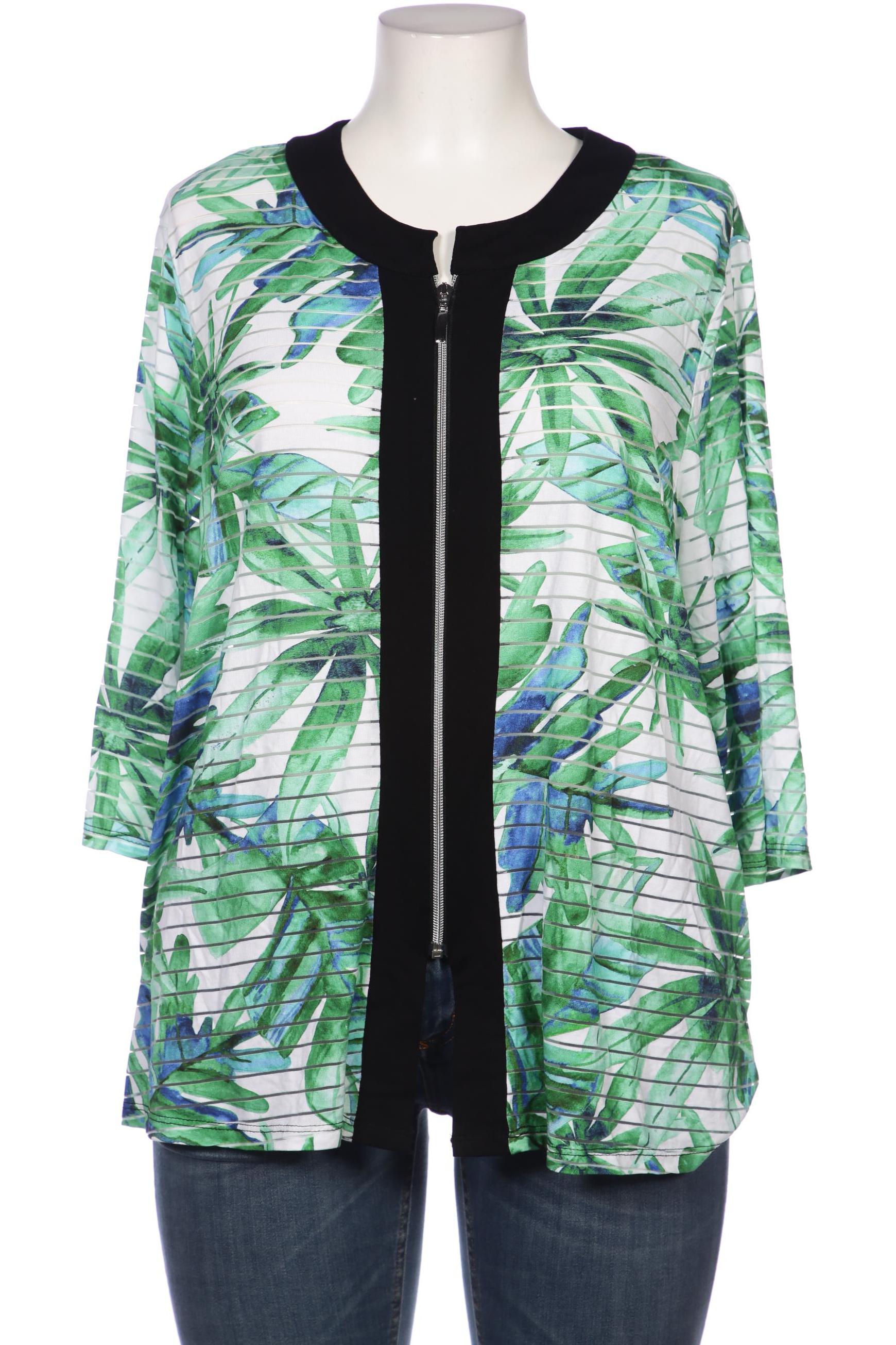 

Doris Streich Damen Strickjacke, grün, Gr. 50