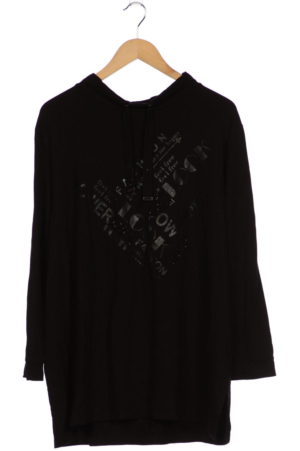 

Doris Streich Damen Langarmshirt, schwarz, Gr. 46
