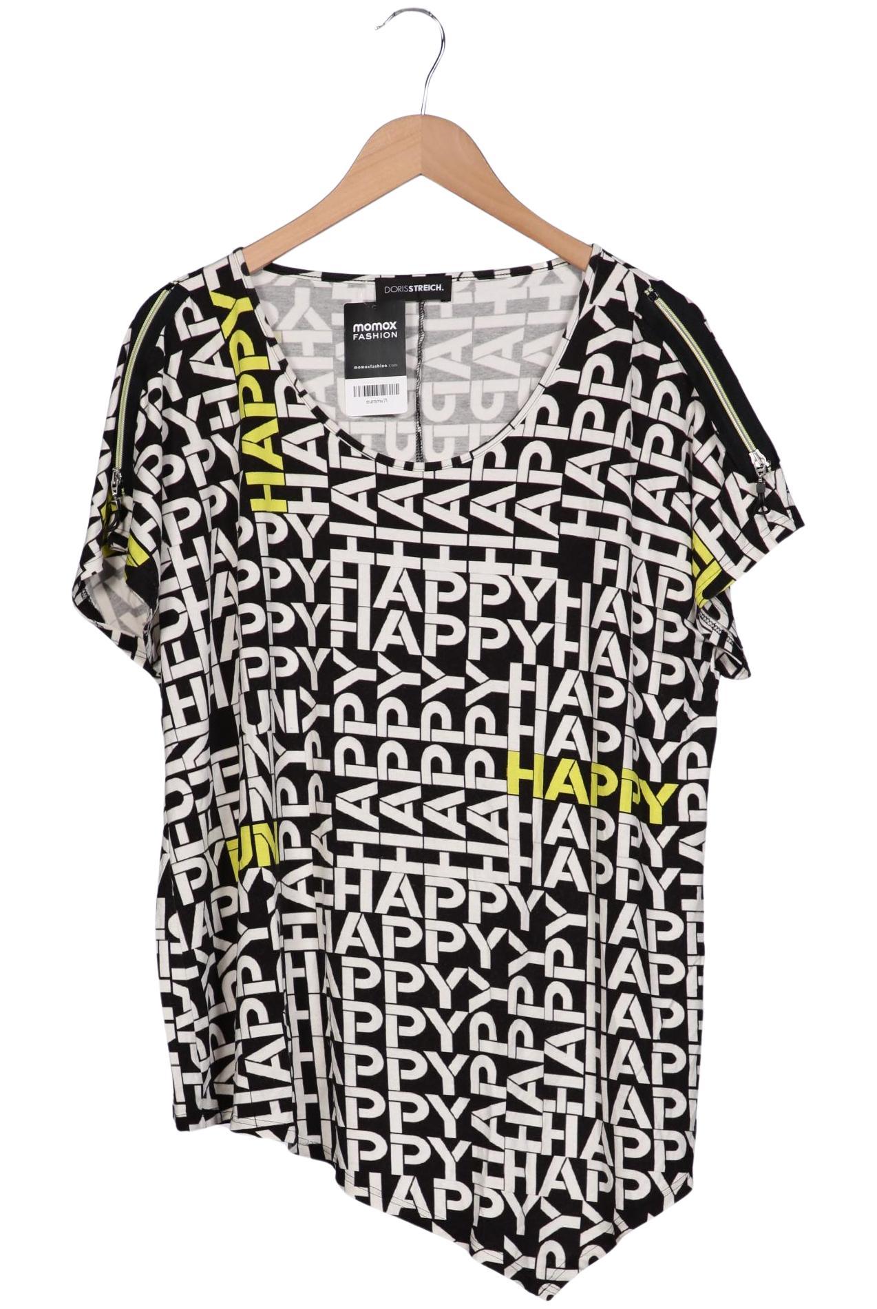 

Doris Streich Damen T-Shirt, schwarz, Gr. 48