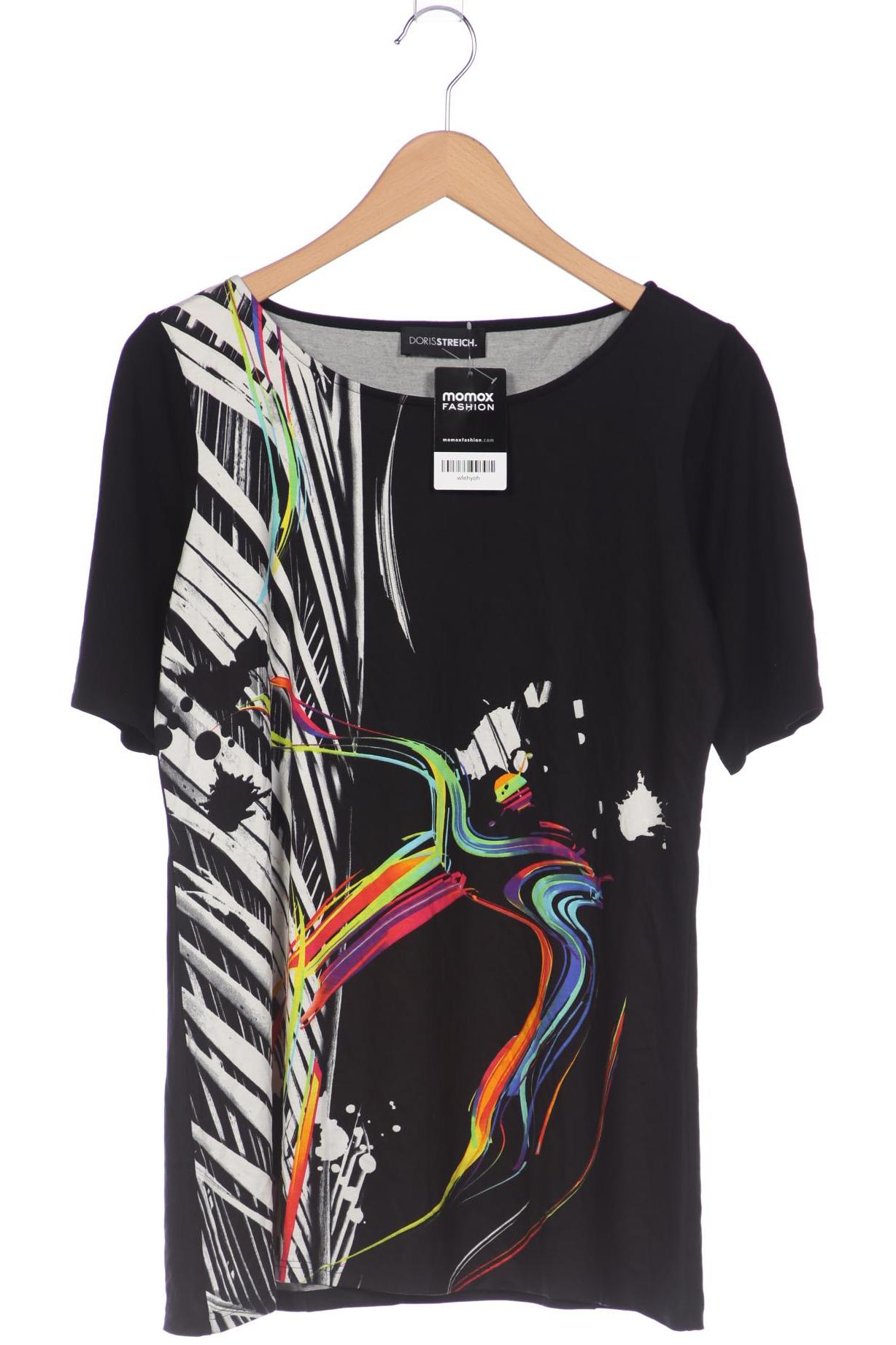 

Doris Streich Damen T-Shirt, schwarz, Gr. 38