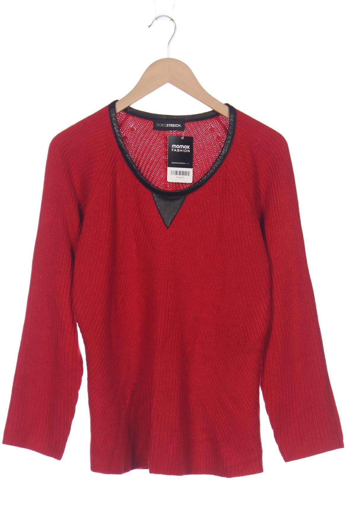 

Doris Streich Damen Pullover, rot, Gr. 44