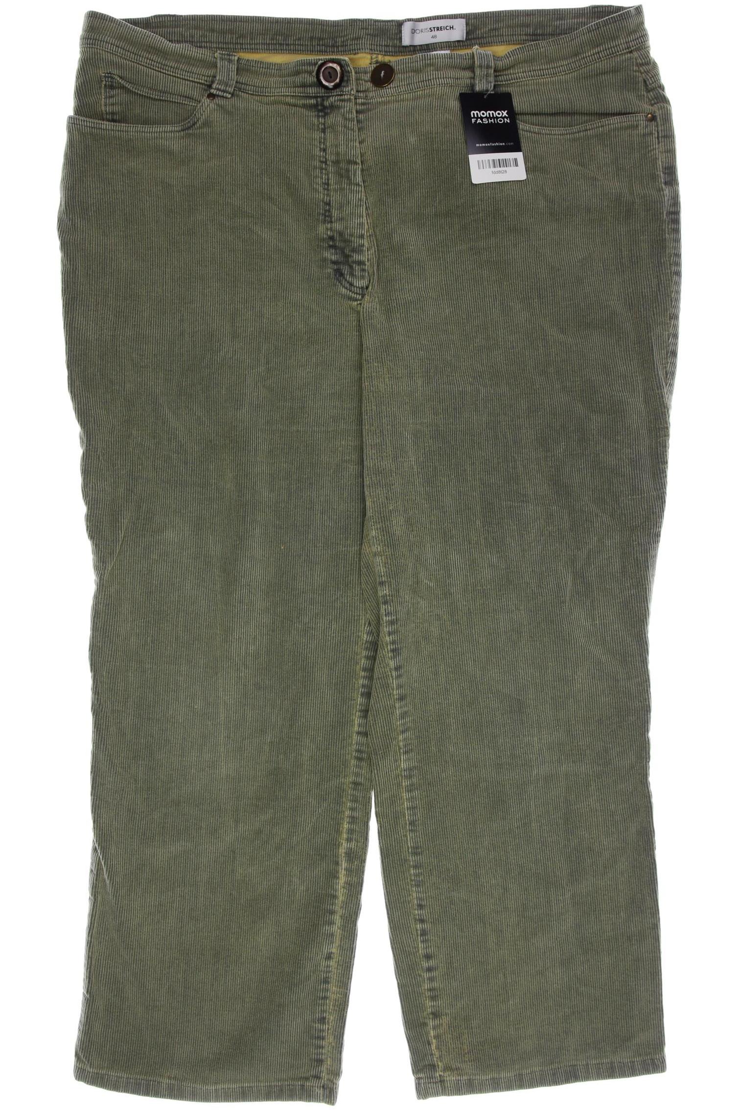 

Doris Streich Damen Stoffhose, grün, Gr. 48