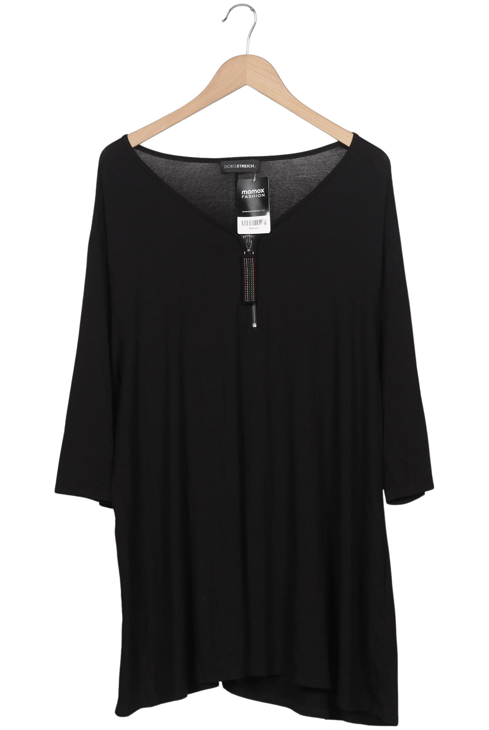 

Doris Streich Damen Langarmshirt, schwarz, Gr. 54