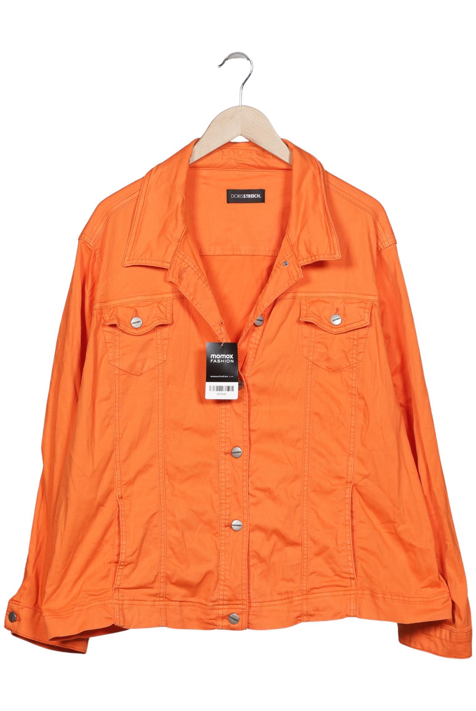 

Doris Streich Damen Jacke, orange, Gr. 56