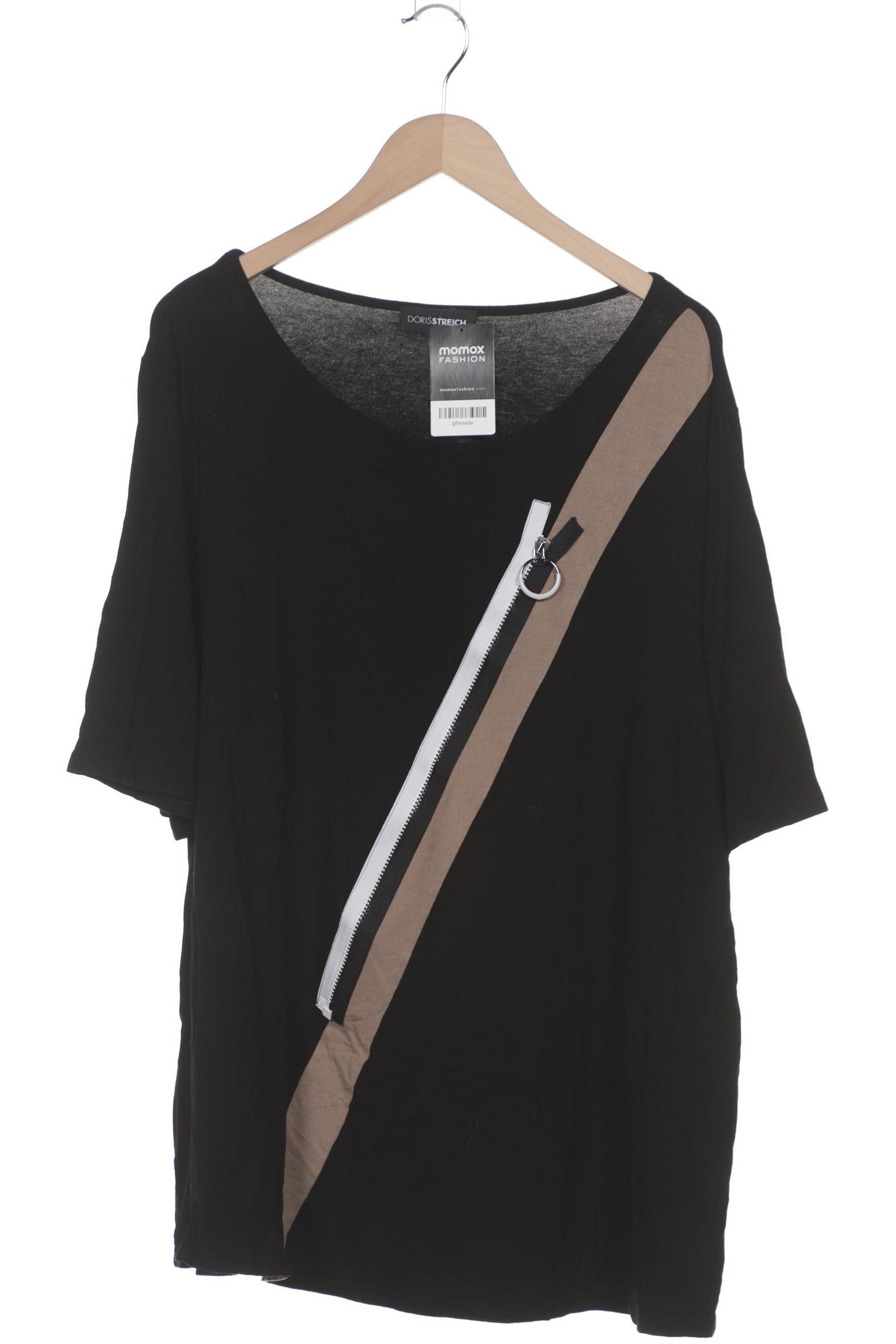 

Doris Streich Damen T-Shirt, schwarz, Gr. 52