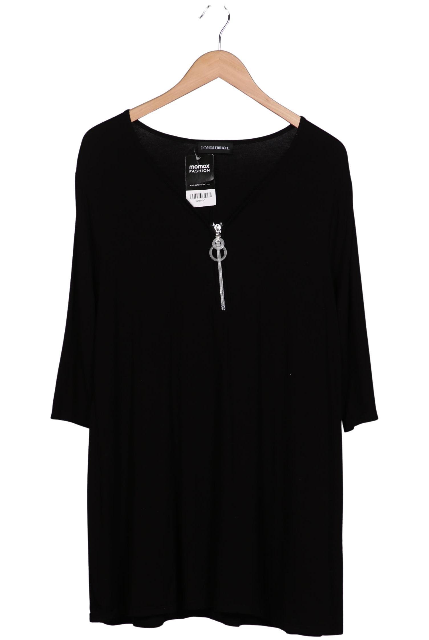 

Doris Streich Damen Langarmshirt, schwarz, Gr. 44