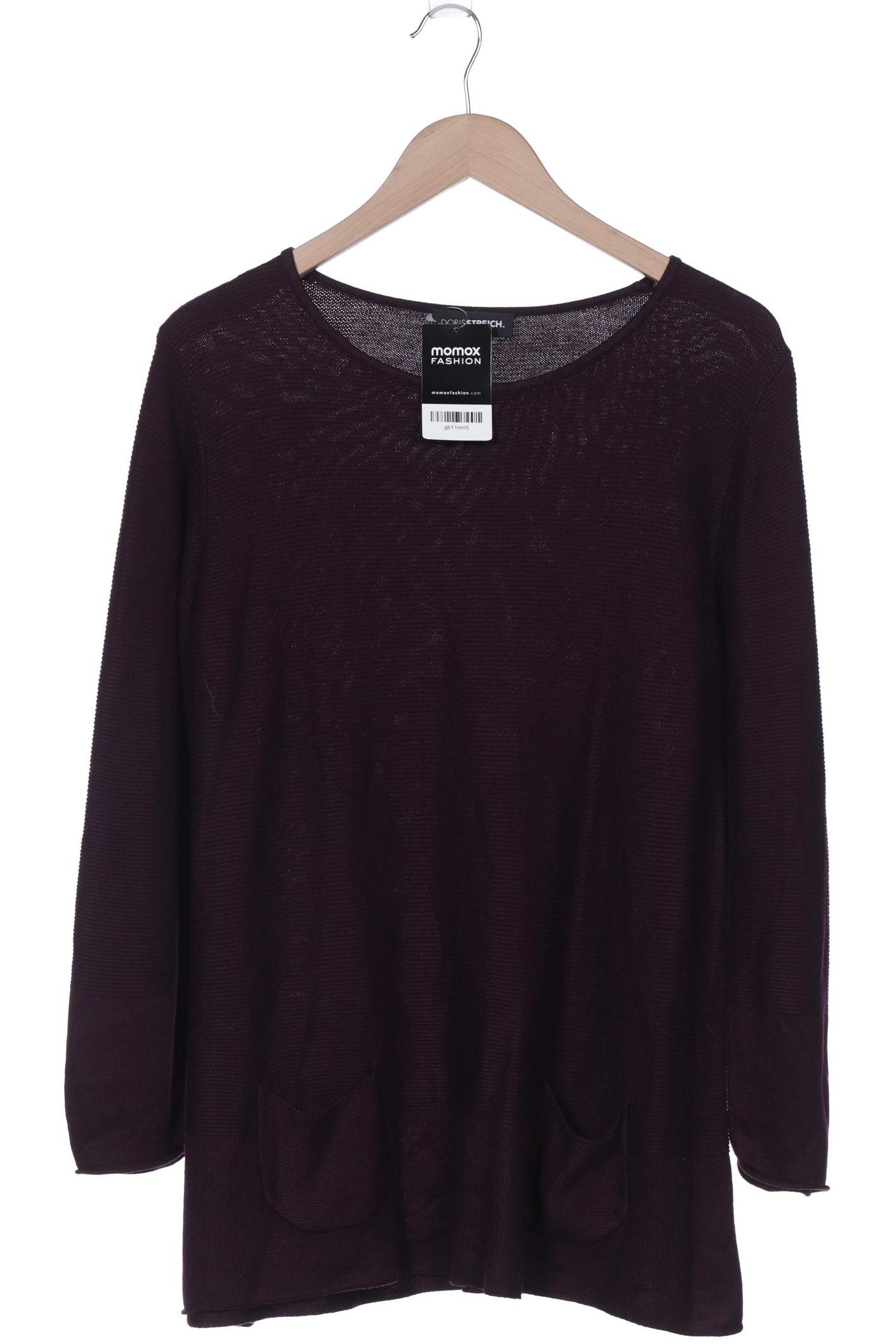 

Doris Streich Damen Pullover, bordeaux, Gr. 40