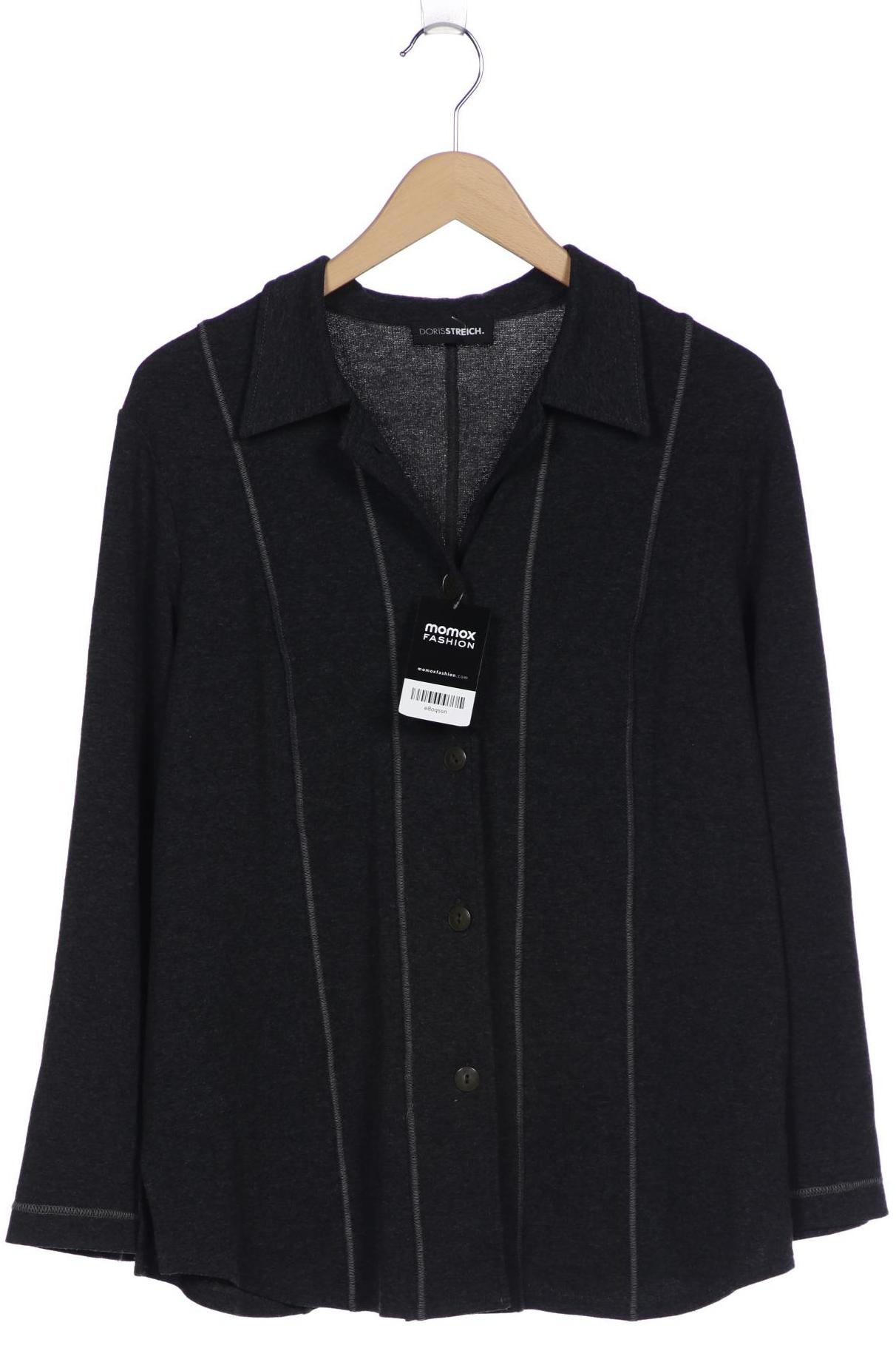 

Doris Streich Damen Strickjacke, grau