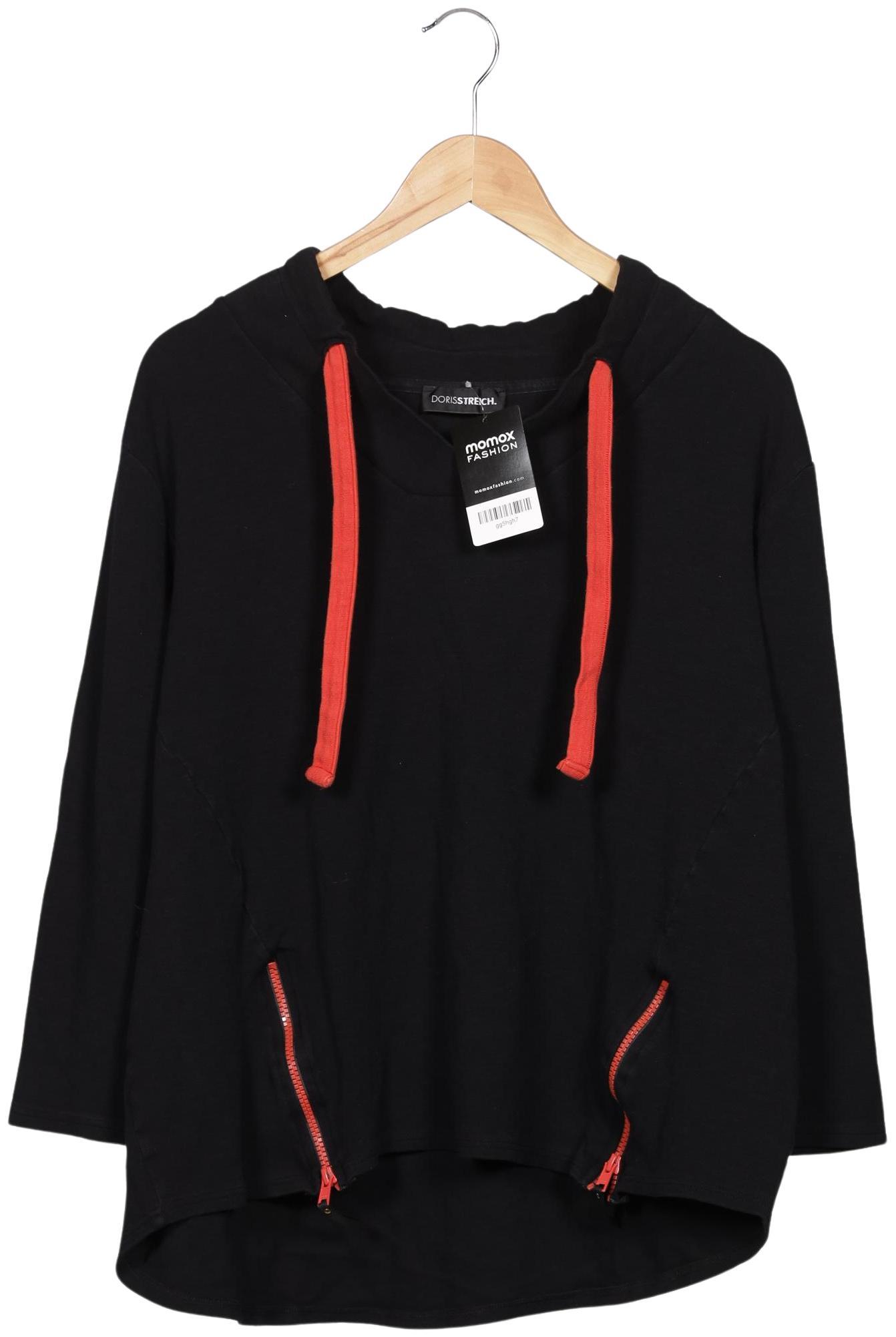 

Doris Streich Damen Sweatshirt, schwarz, Gr. 44