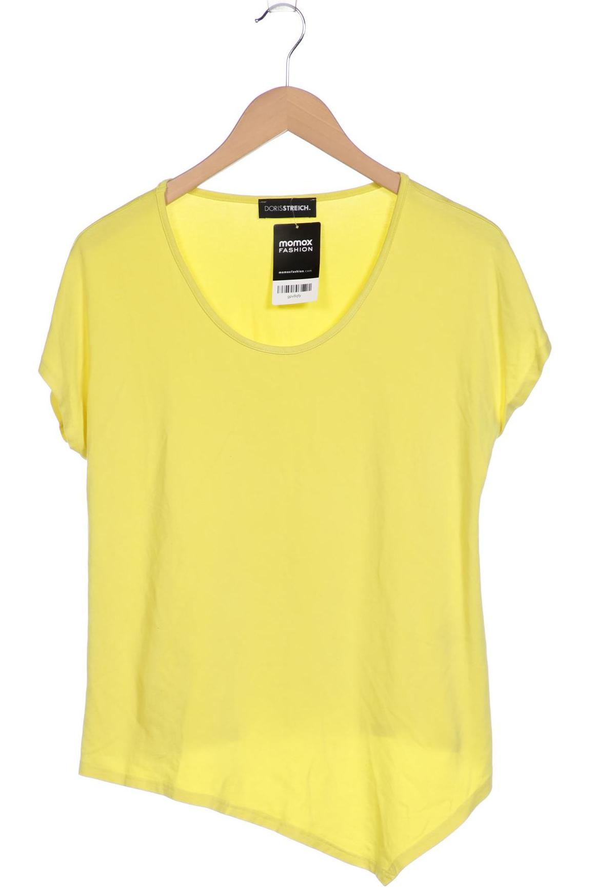 

Doris Streich Damen T-Shirt, gelb, Gr. 42