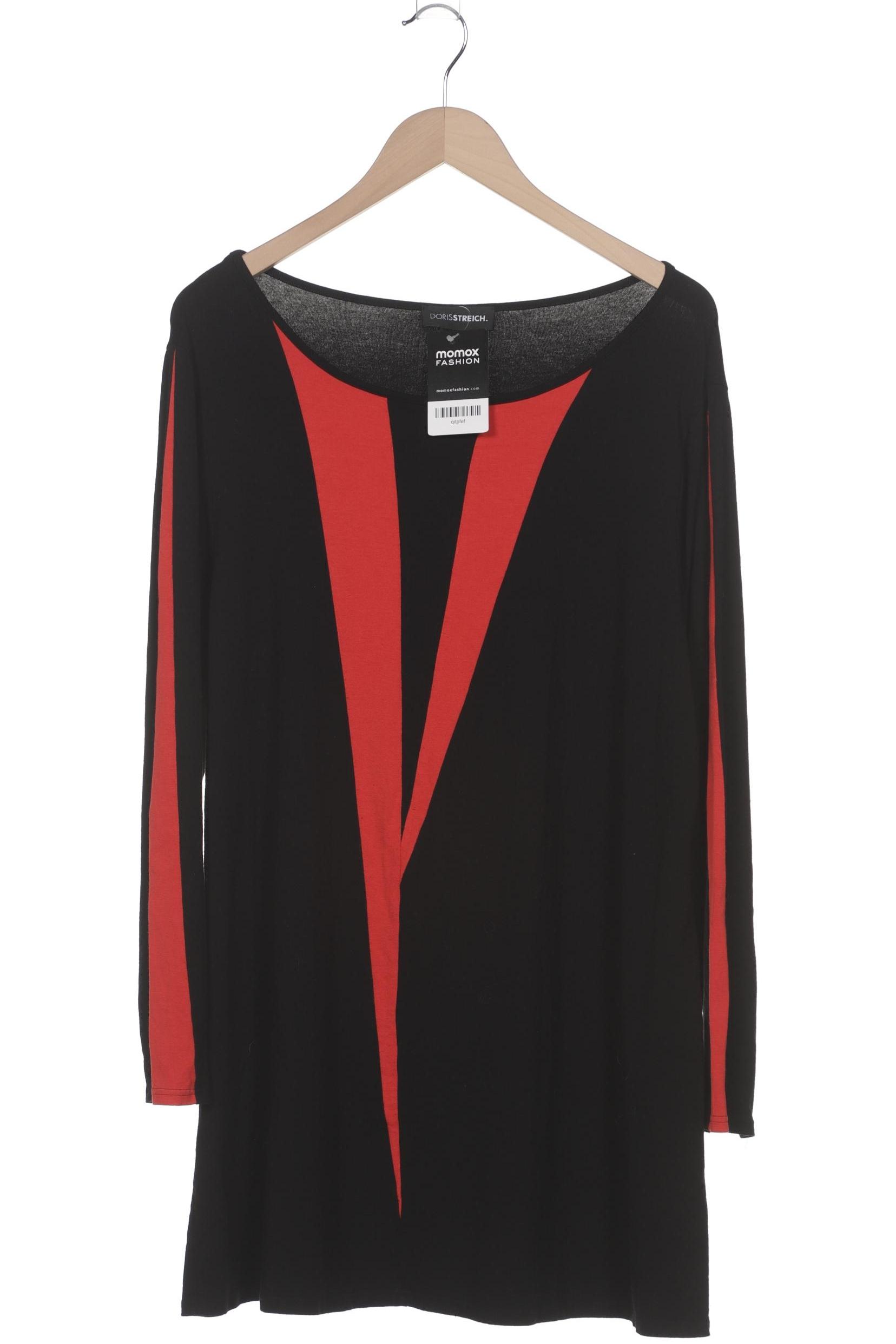 

Doris Streich Damen Langarmshirt, schwarz, Gr. 48