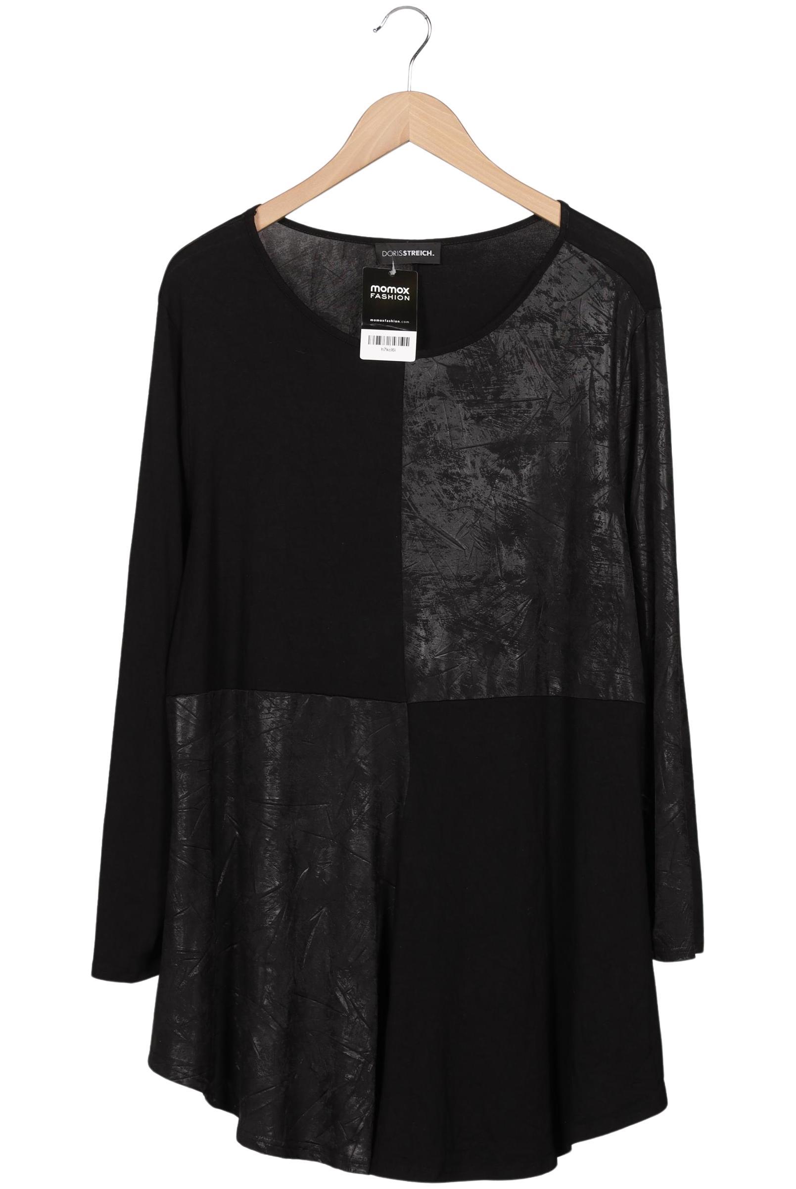 

Doris Streich Damen Langarmshirt, schwarz, Gr. 50