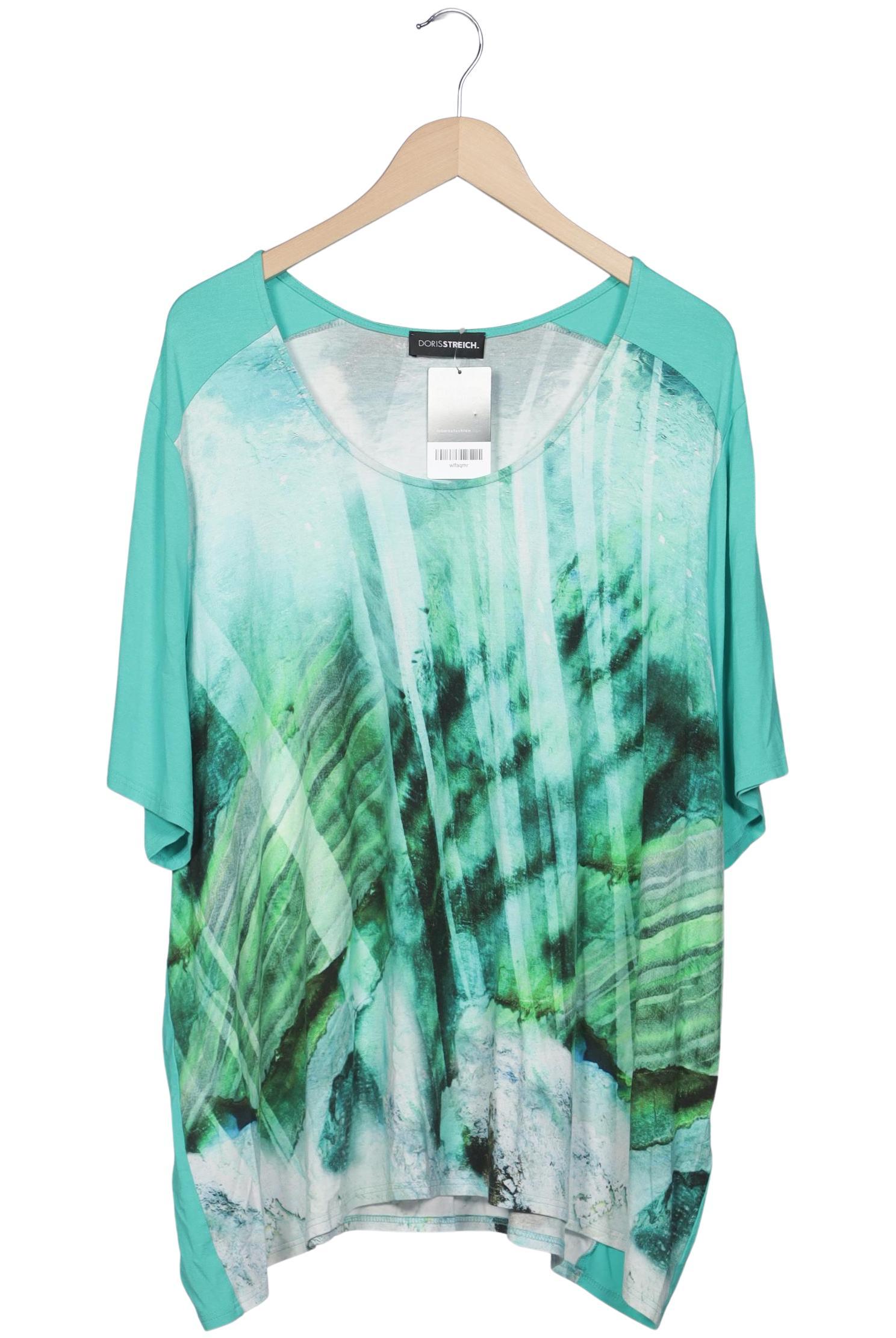 

Doris Streich Damen T-Shirt, türkis, Gr. 56