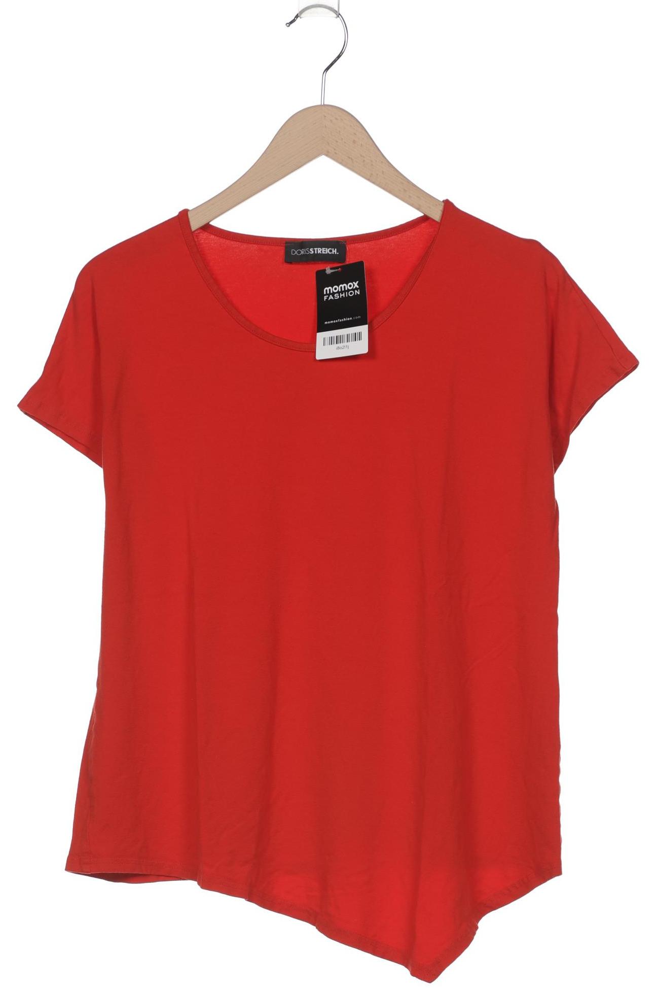 

Doris Streich Damen T-Shirt, rot, Gr. 46