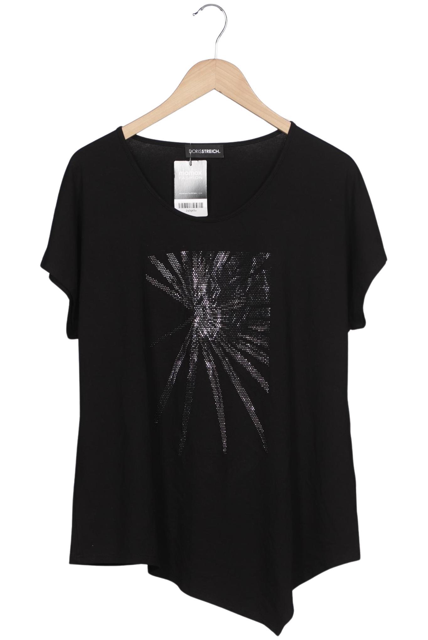 

Doris Streich Damen T-Shirt, schwarz, Gr. 46