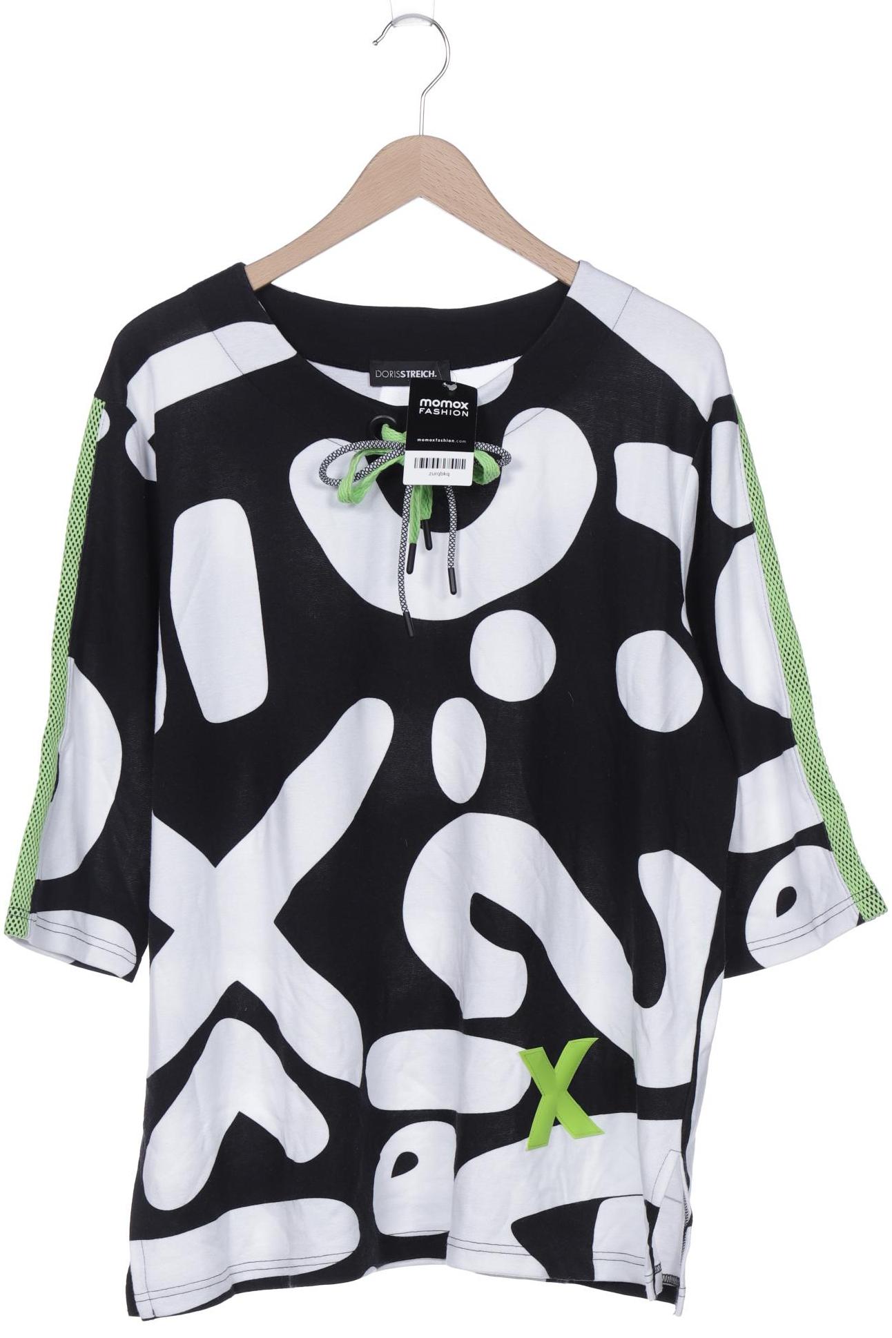 

Doris Streich Damen Langarmshirt, schwarz, Gr. 44