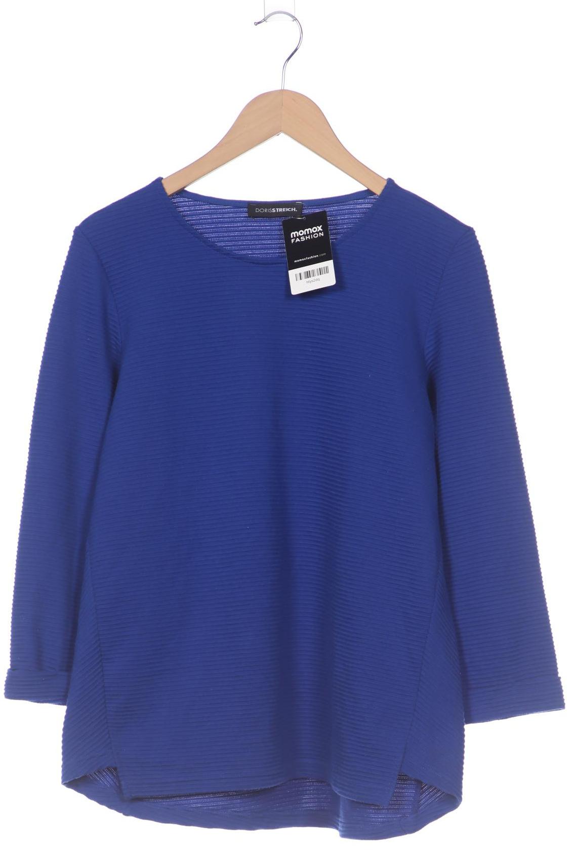 

Doris Streich Damen Sweatshirt, blau, Gr. 38