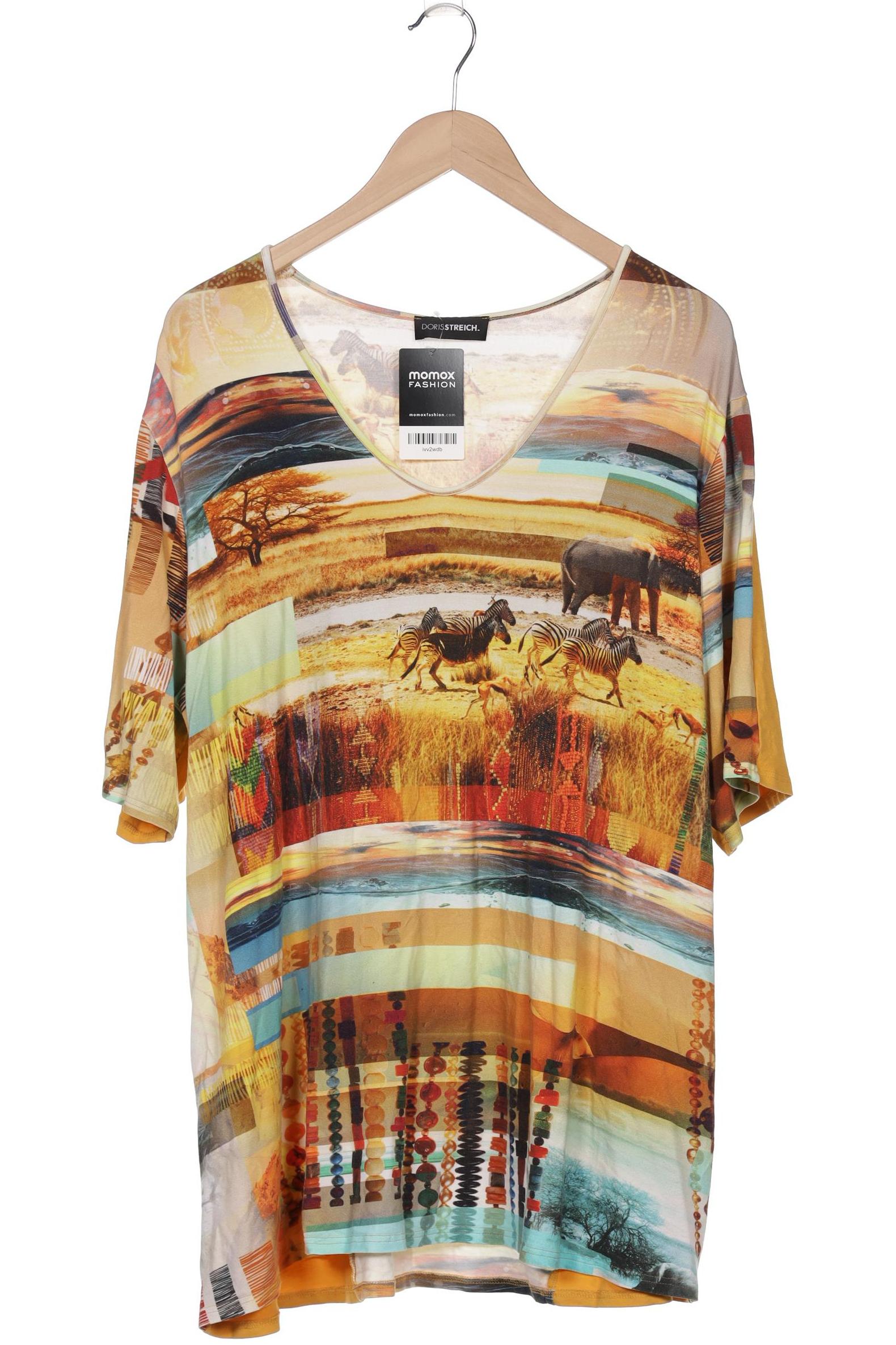 

Doris Streich Damen T-Shirt, gelb, Gr. 52
