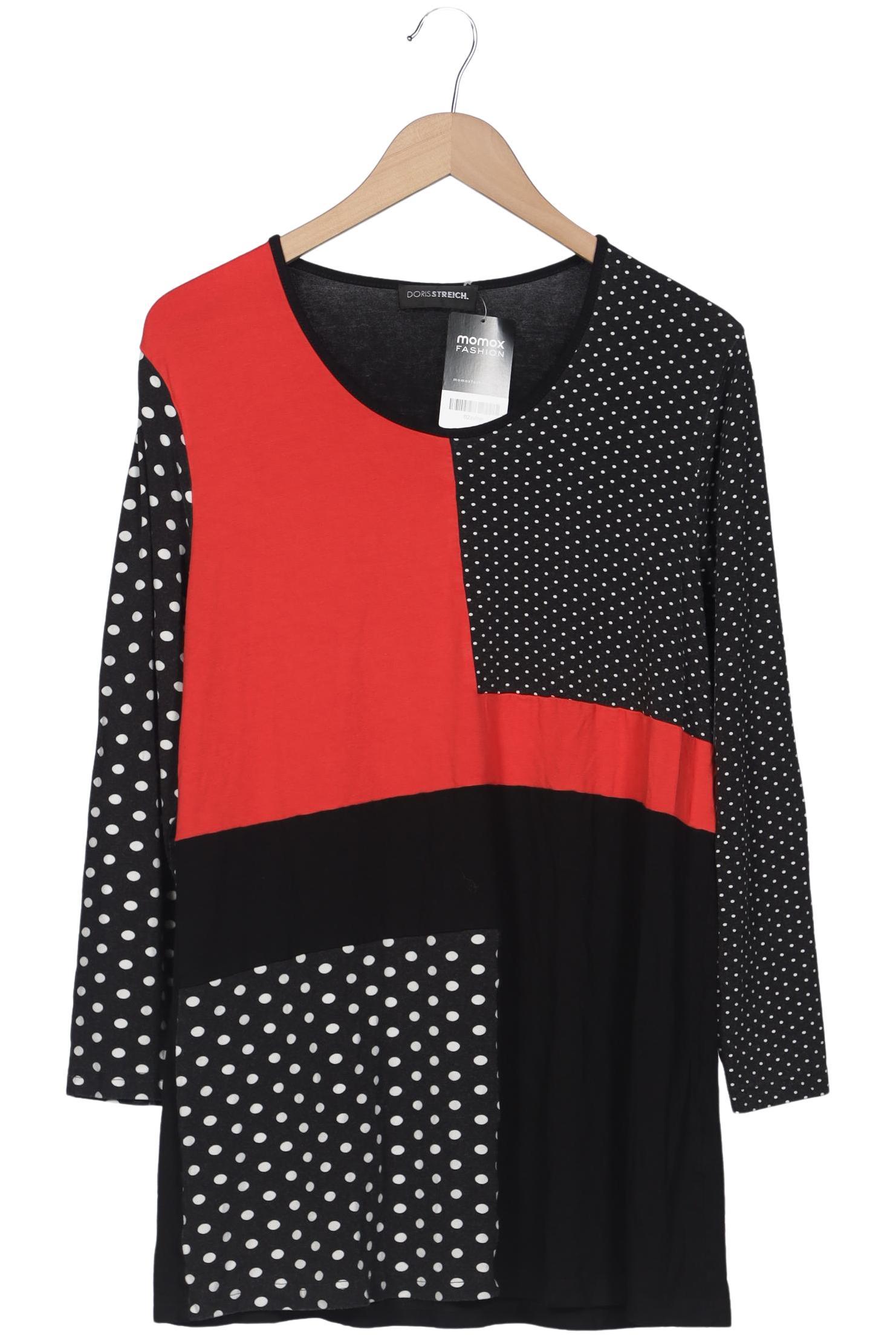 

Doris Streich Damen Langarmshirt, schwarz, Gr. 44