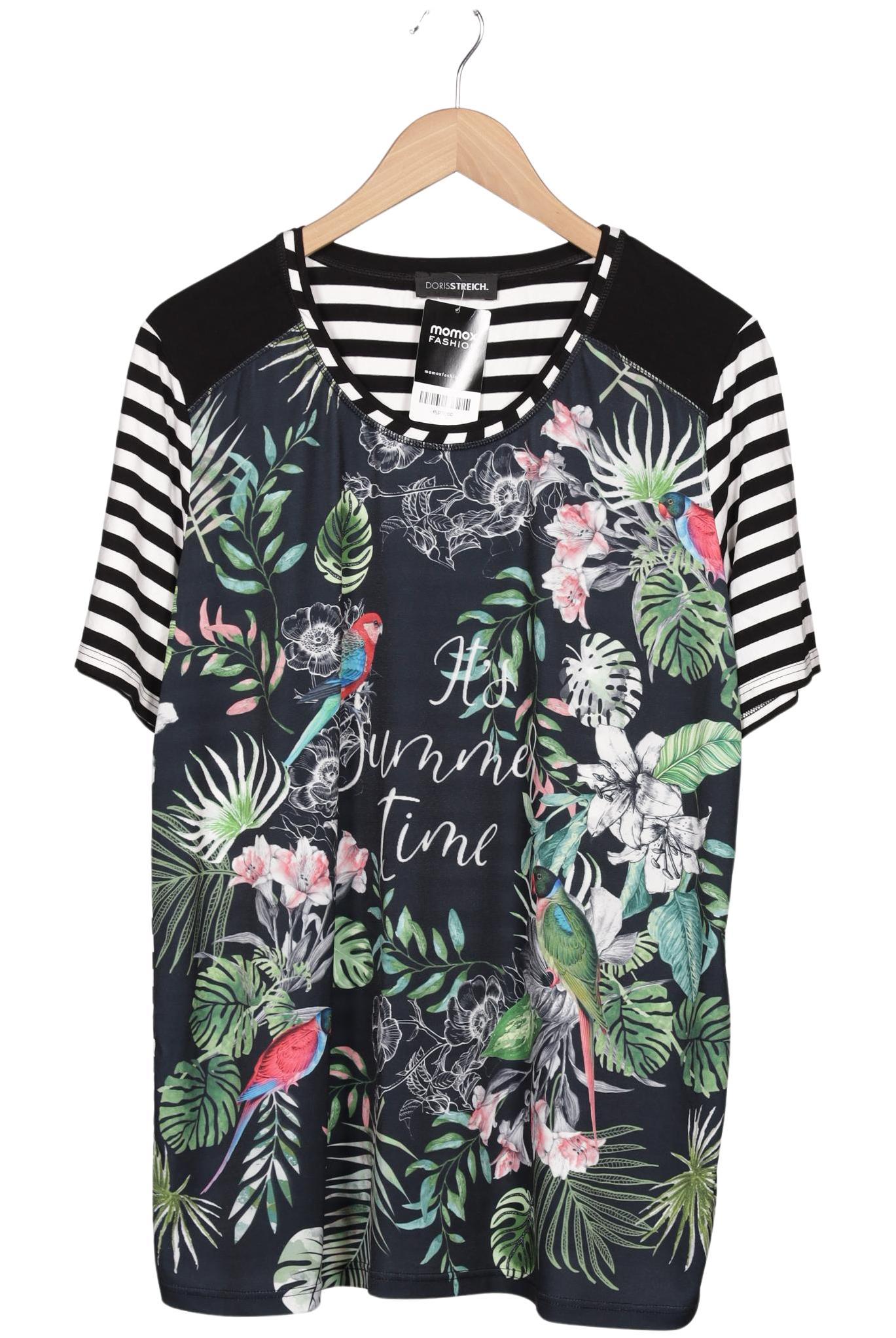 

Doris Streich Damen T-Shirt, mehrfarbig, Gr. 48