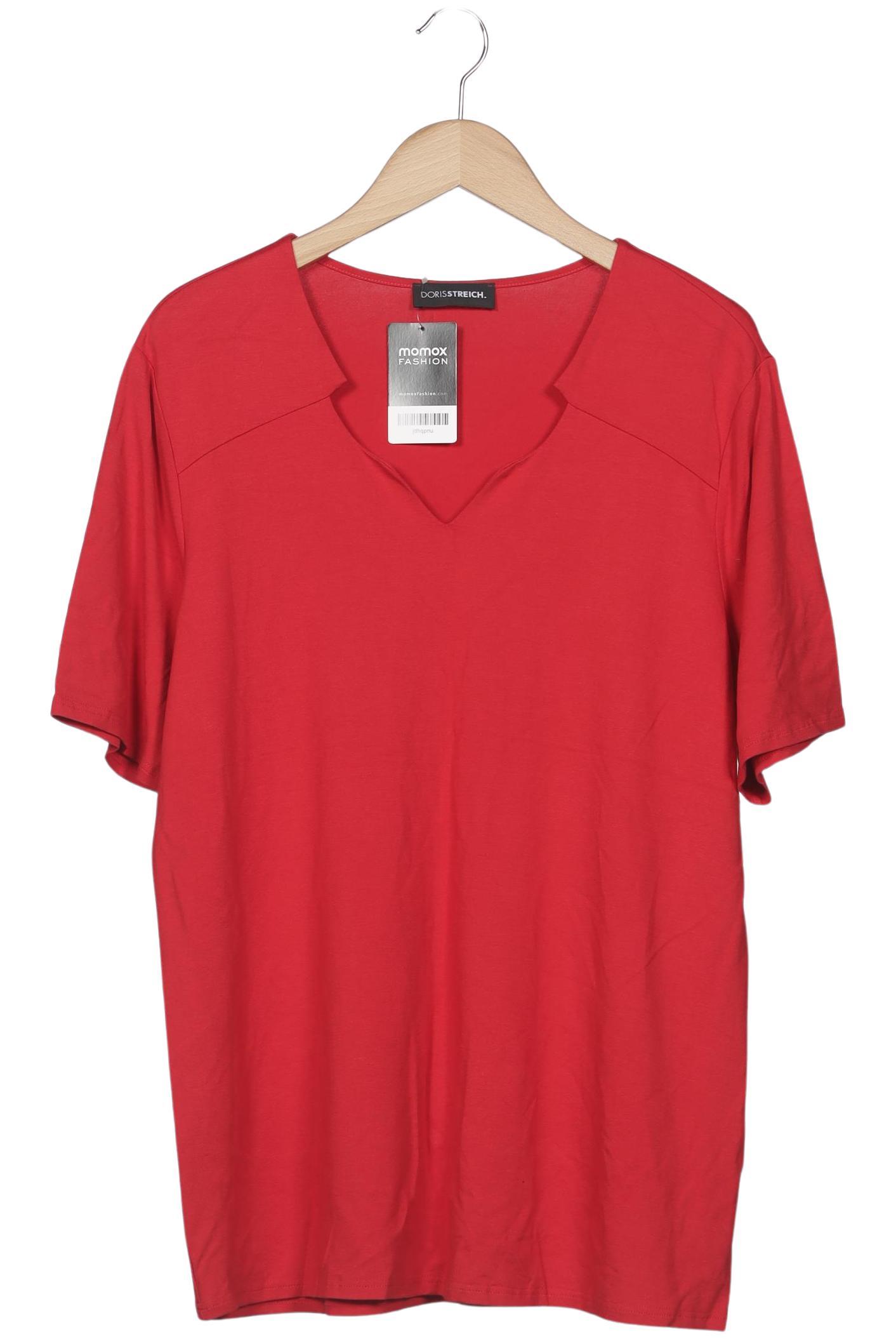 

Doris Streich Damen T-Shirt, rot, Gr. 48