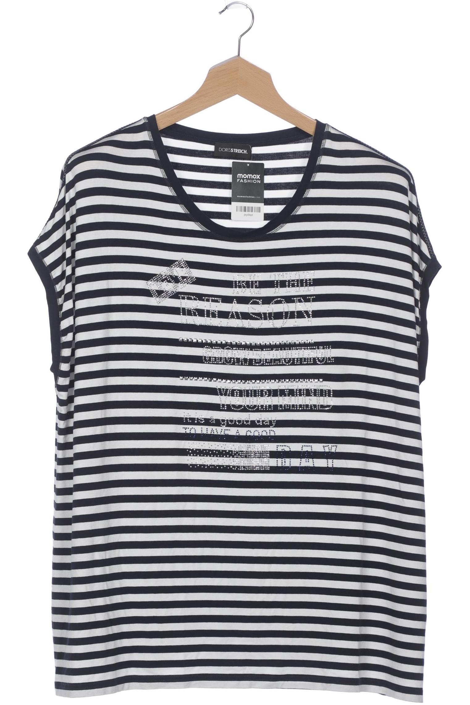 

Doris Streich Damen T-Shirt, weiß, Gr. 52